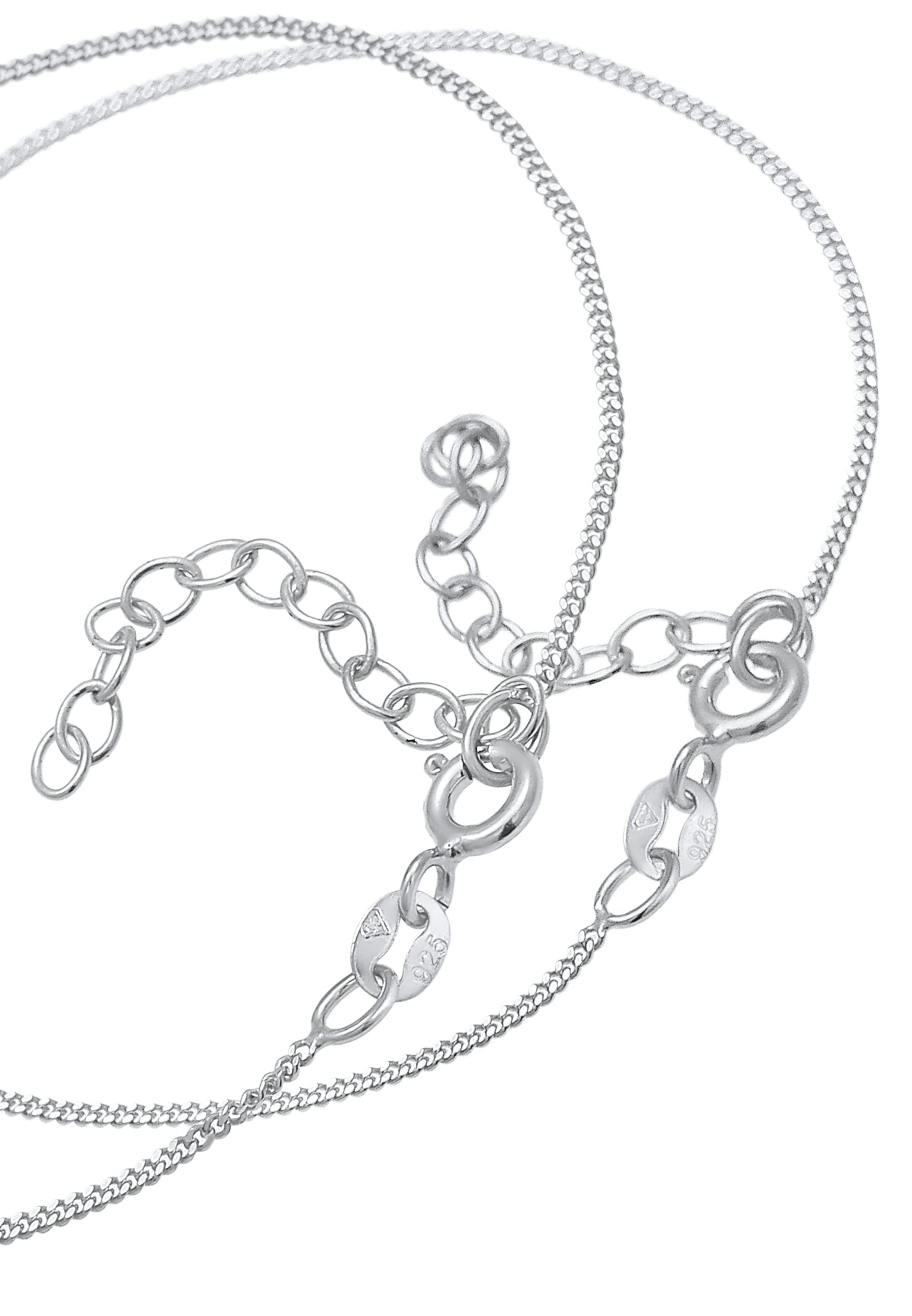Elli Armketten Set »Armband Herz geteilt Friends Love 2er Set 925 Silber«
