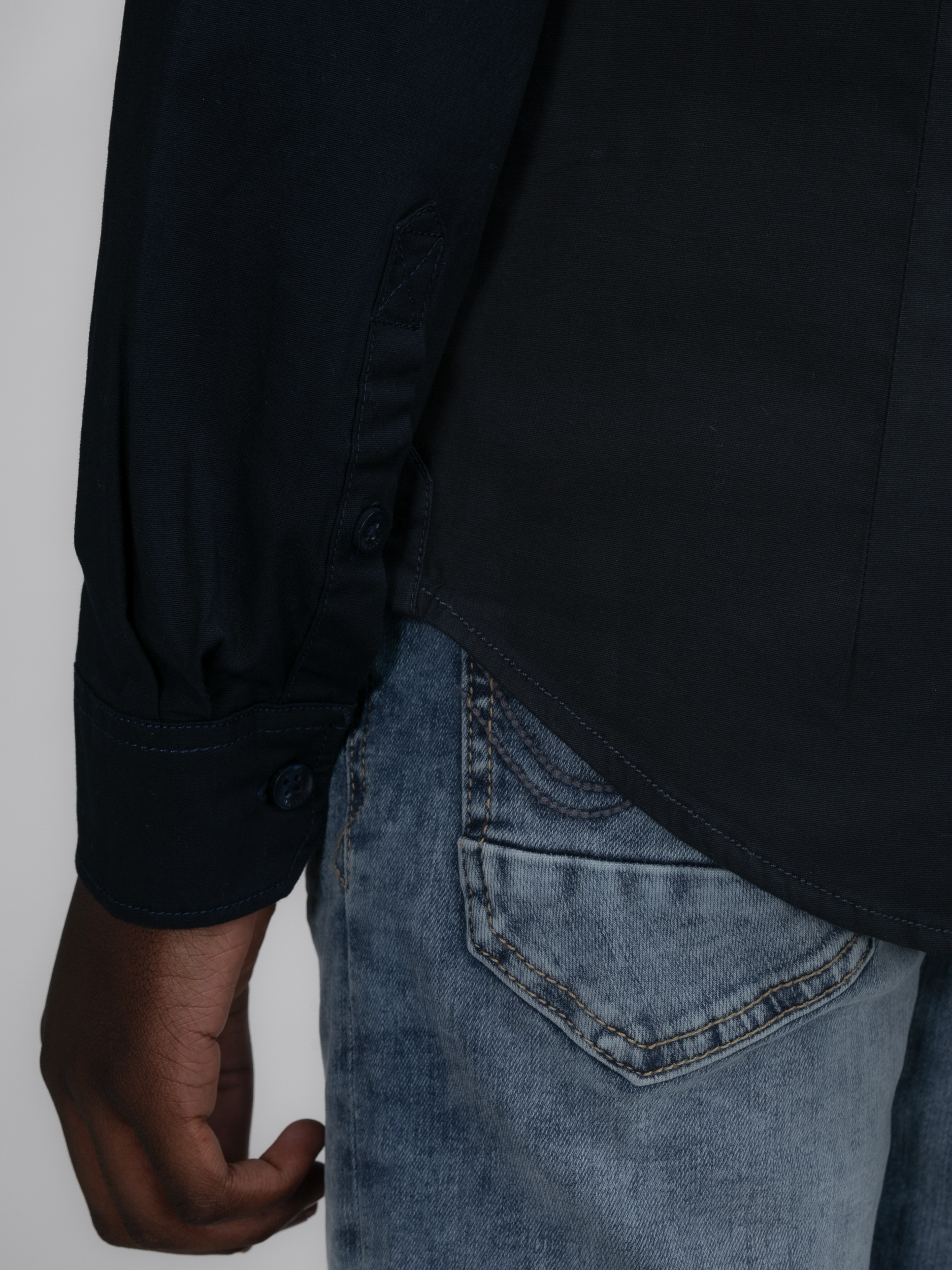 Petrol Industries Langarmshirt mit Manschetten