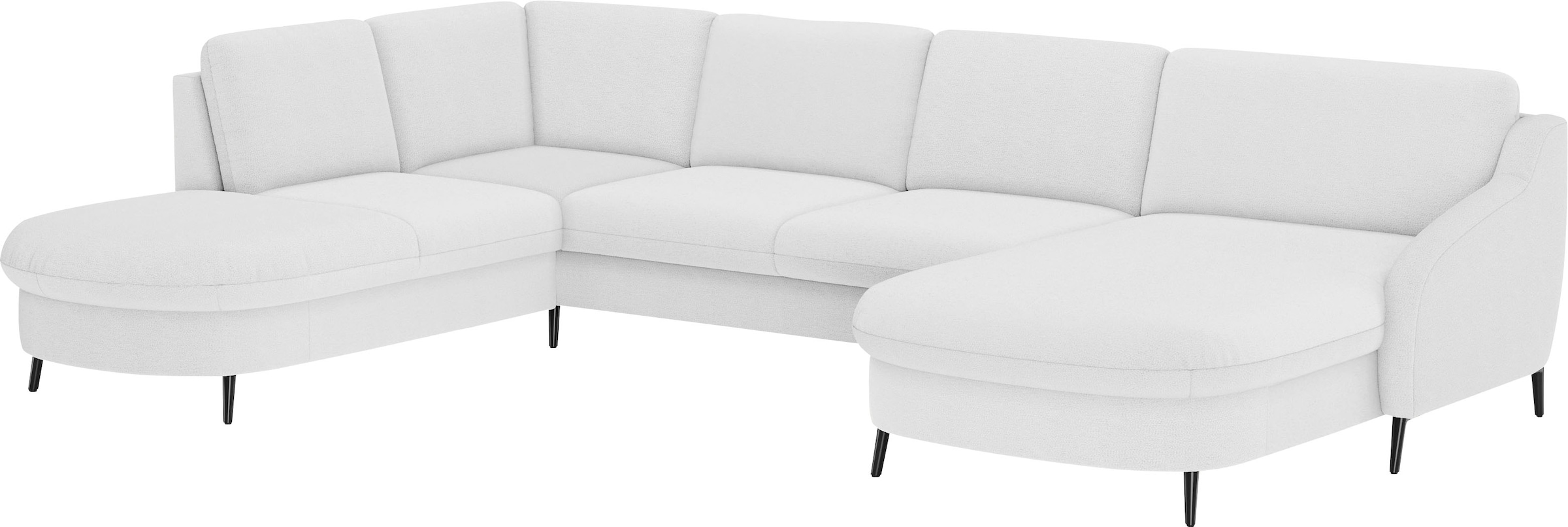 sit&more Wohnlandschaft »Soul U-Form«, wahlweise mit Bettfunktion und Bettkasten oder Schubkasten