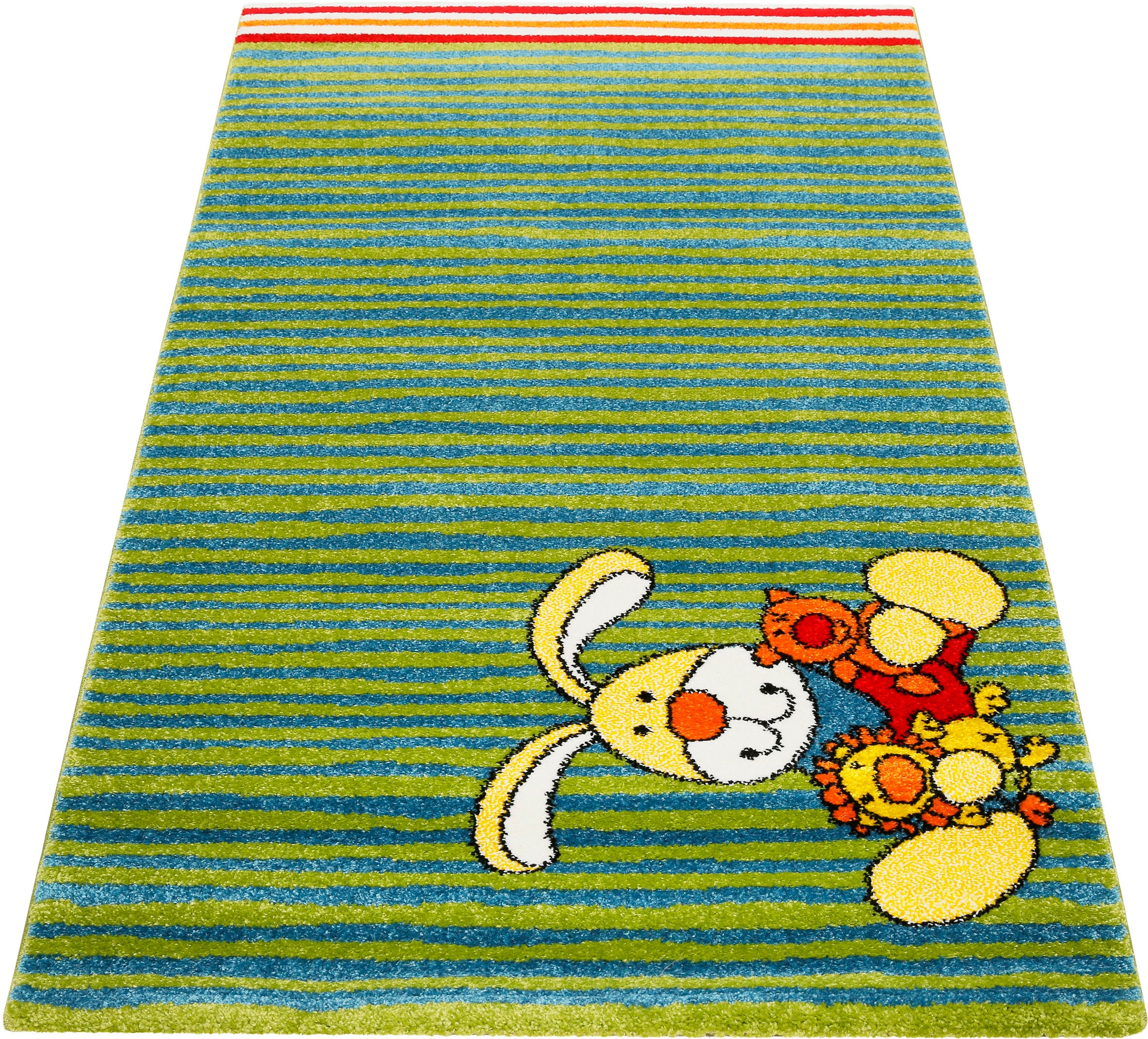 Sigikid Kinderteppich »Semmel Bunny«, rechteckig, 13 mm Höhe