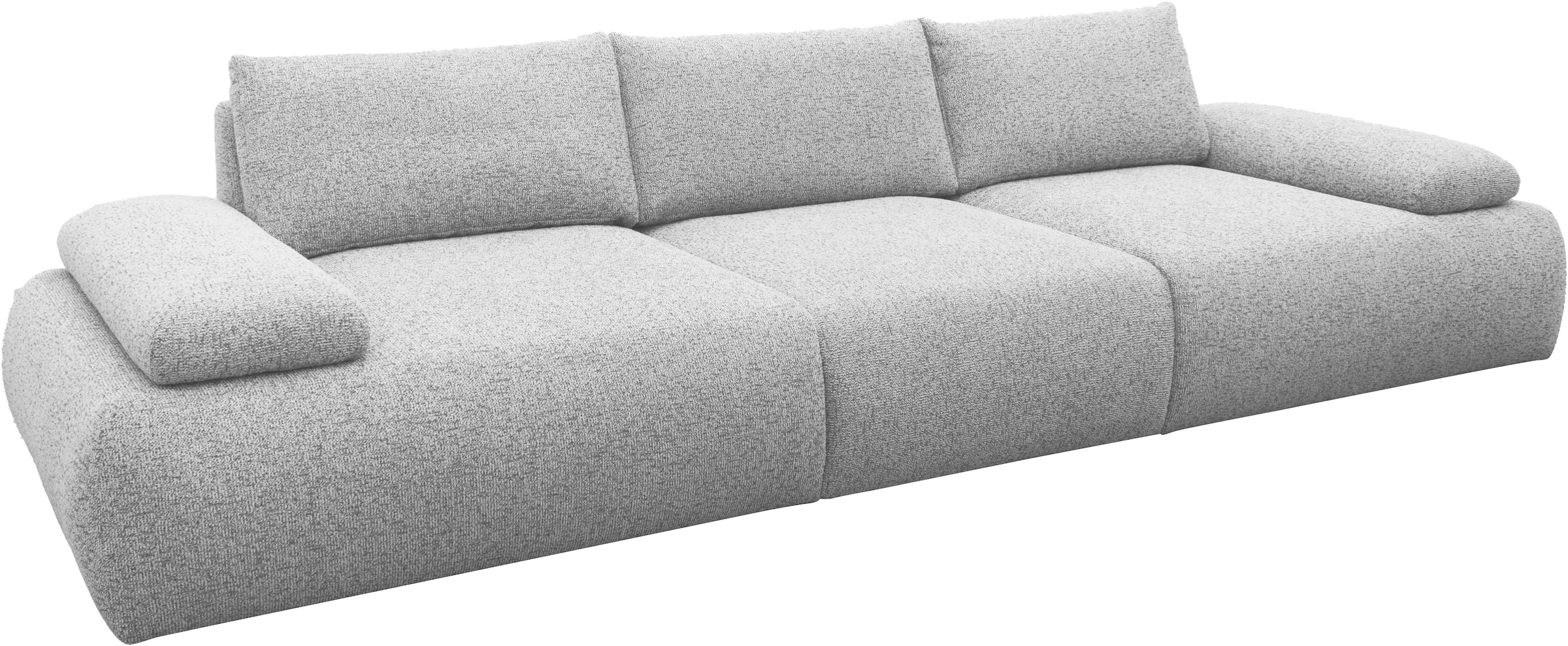 DOMO collection Big-Sofa »800016 Megasofa Breite 324cm, Federkern, inkl. Armlehnenverstellung«, (3 St.)