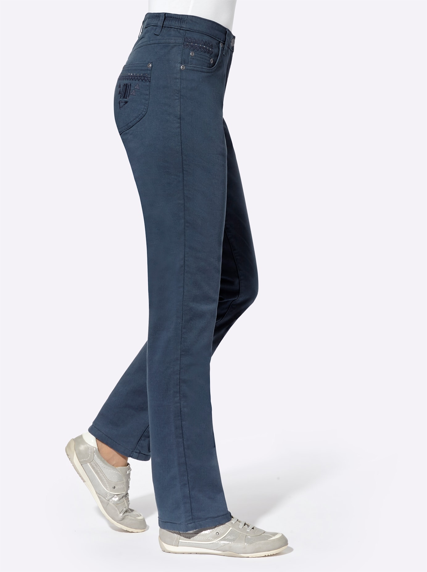 Casual Looks Bequeme Jeans, (1 tlg.)