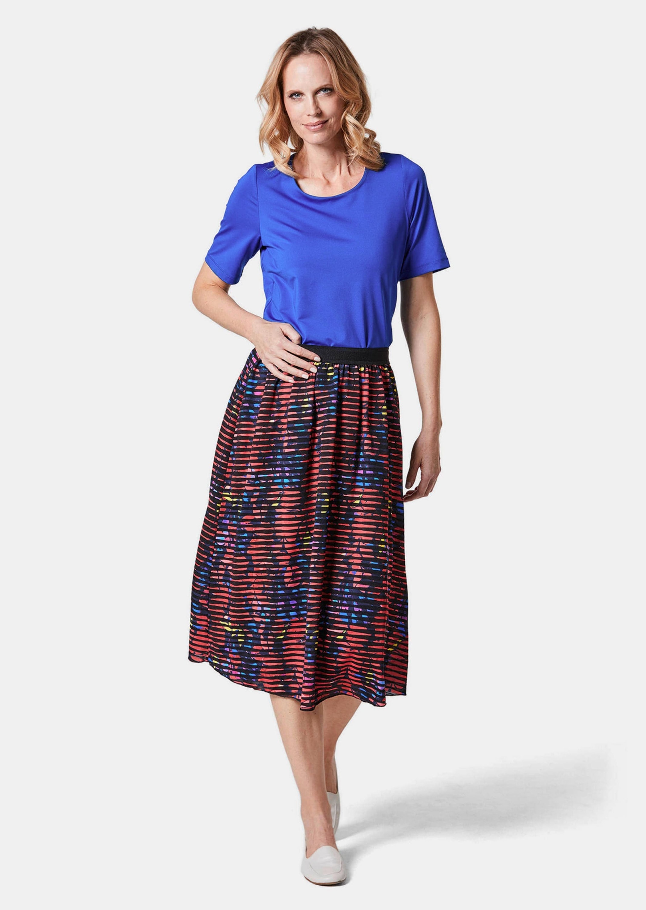 GOLDNER Schlupfrock »Kurzgröße Ausbrenner-Rock«