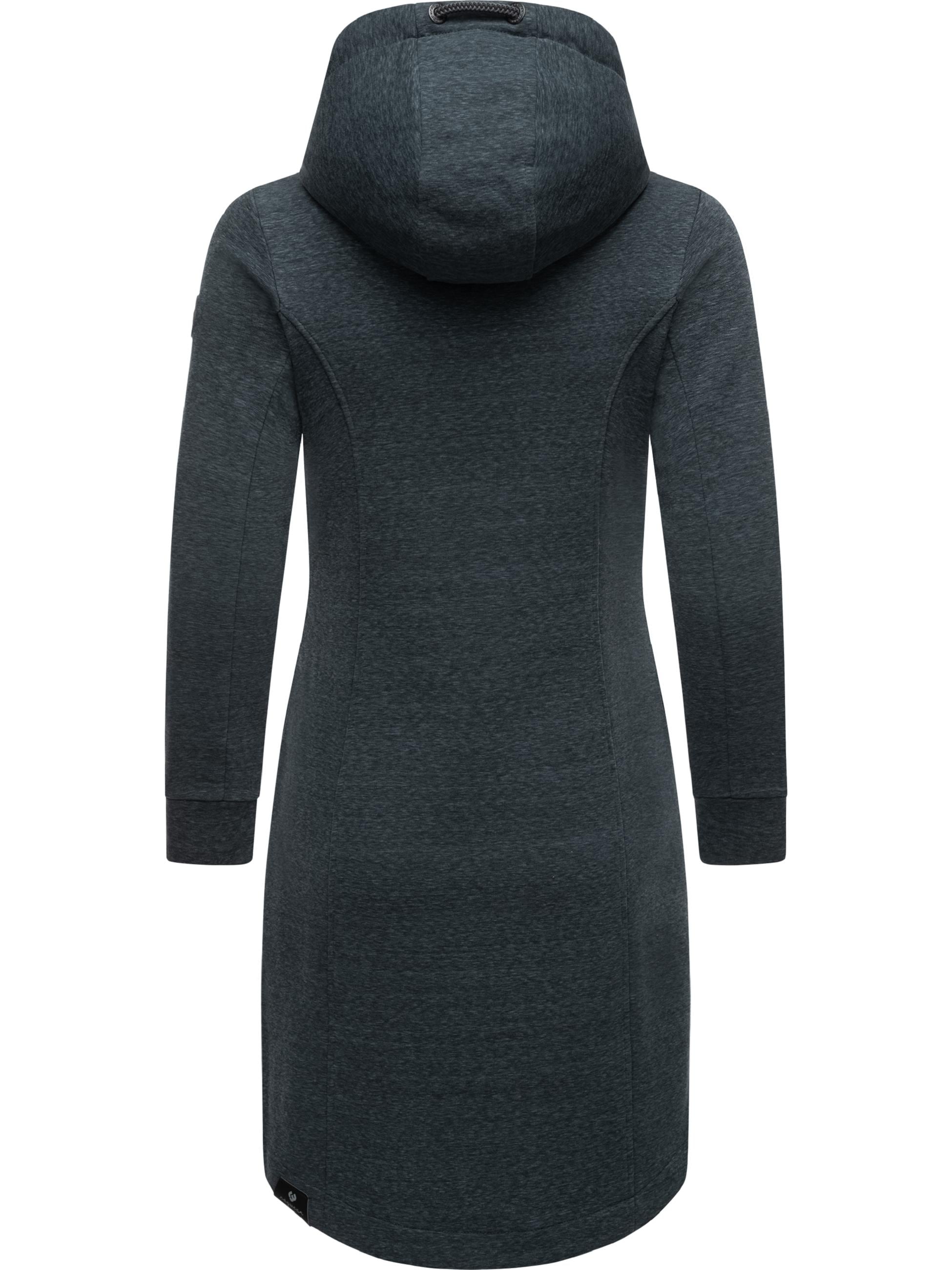 Ragwear Kapuzensweatjacke »Kurzmantel Letti Long«