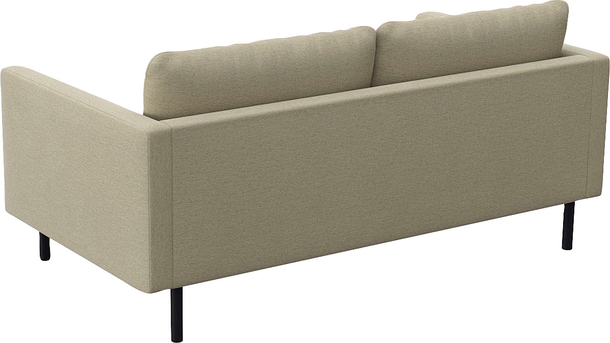 FLEXLUX 3-Sitzer »Bolzano« Sitzaufbau mit Kaltschaum & Stahl-Wellen, loose Sitz -& Rückenkissen