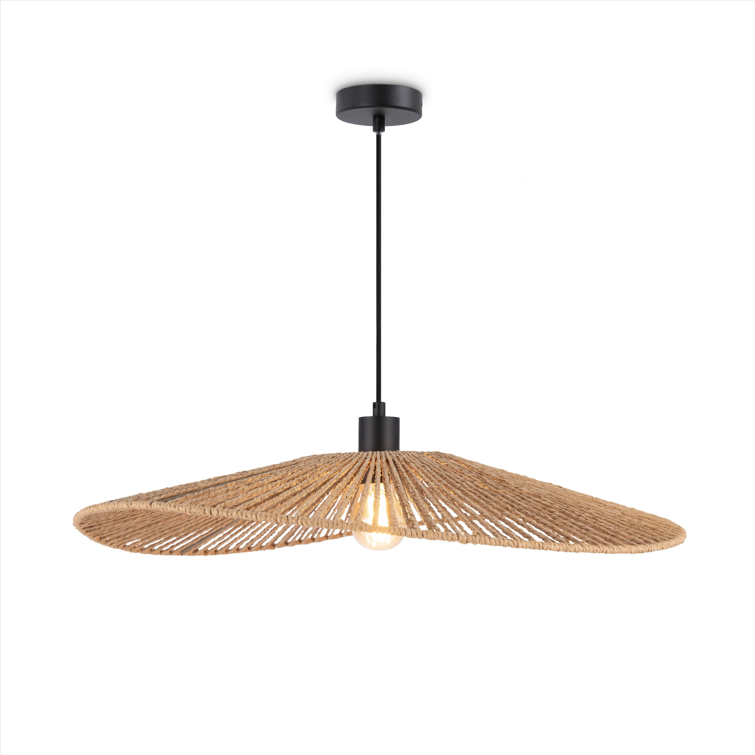 Paco Home Pendelleuchte »HUGO PD1«, 1 flammig, Leuchtmittel E27 | ohne Leuchtmittel