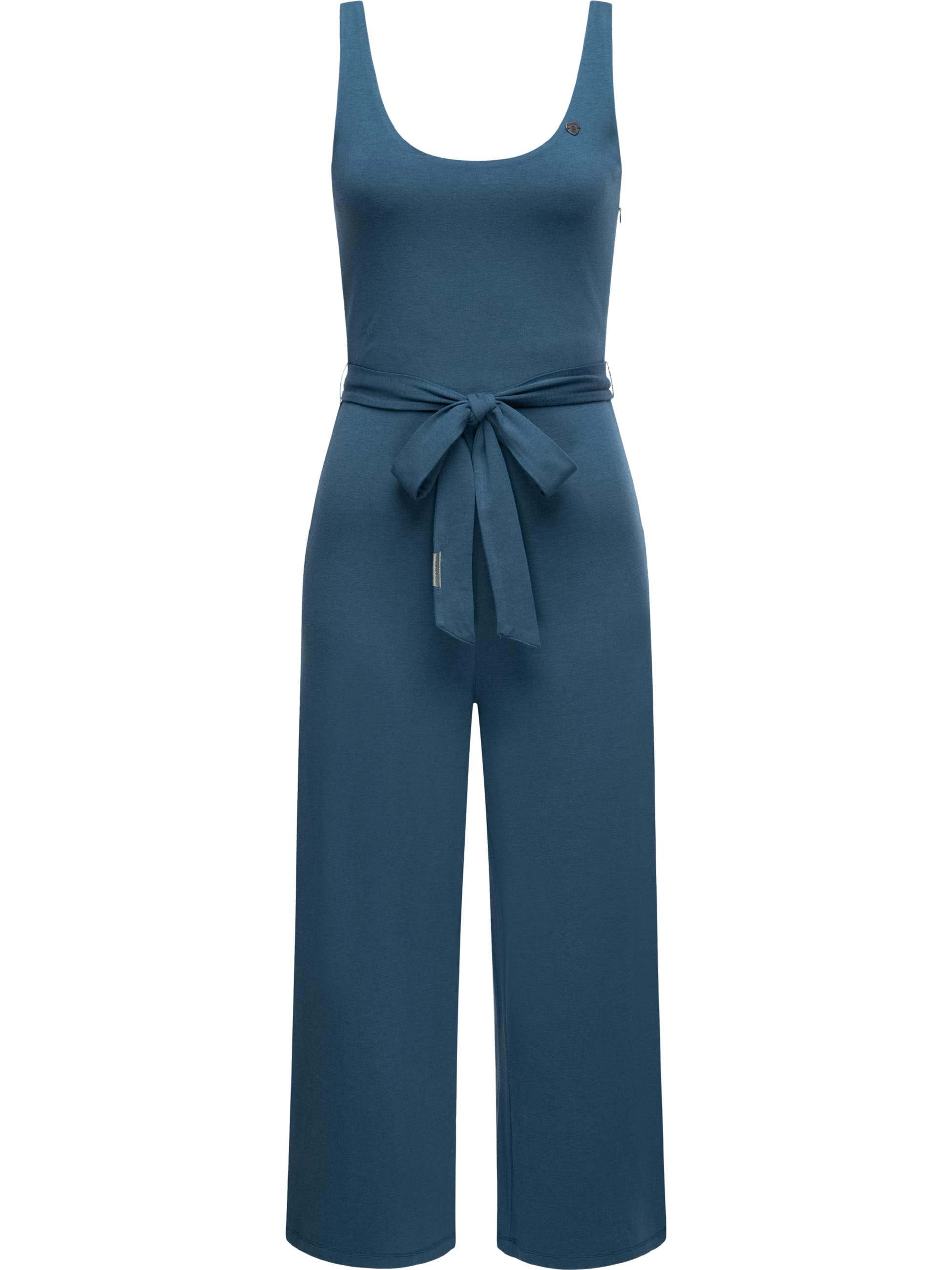 Jumpsuit »Jumpsuit Lisseta«, Langer Damen Overall mit Bindegürtel