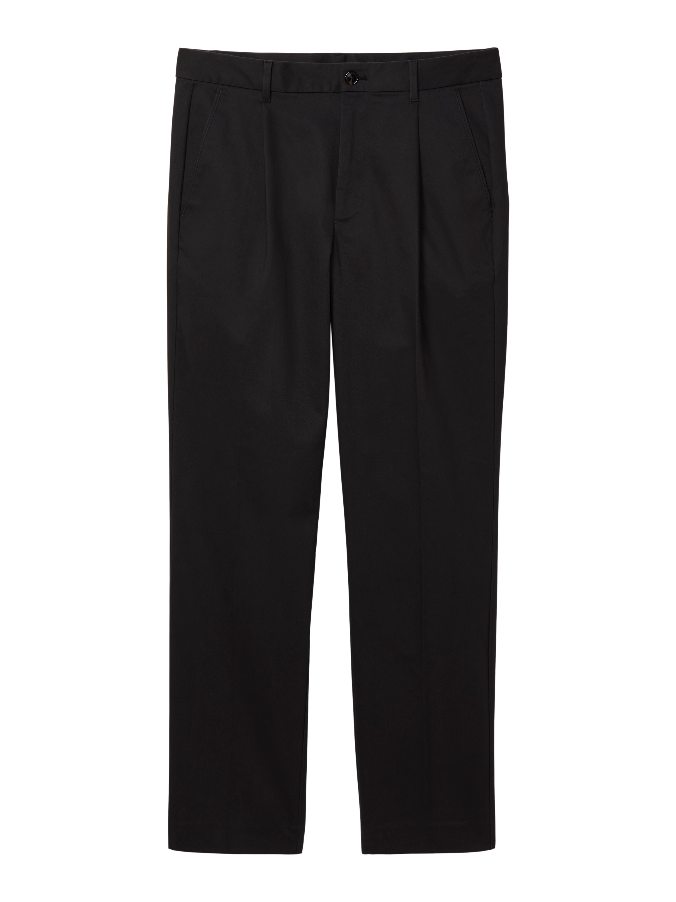 Calvin Klein Chinohose »STRAIGHT PLEATED SATEEN CHINO«  mit  Bundfalte, Straight Fit
