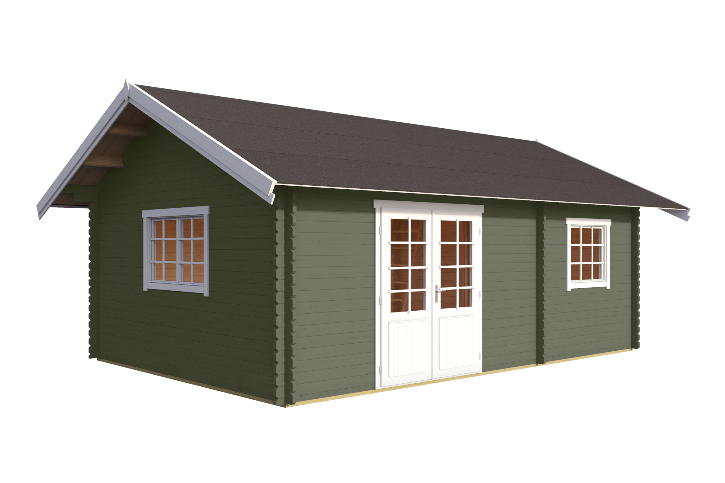 Nordic Holz Gartenhaus »CAROLINE SET«