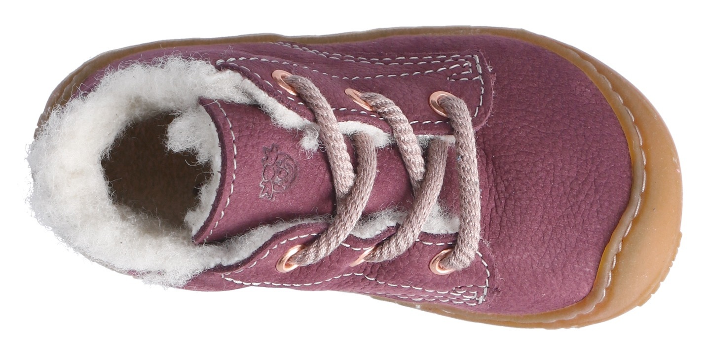 PEPINO by RICOSTA Lauflernschuh »Colin WMS: weit«, Babyschuh, Winterstiefel mit Warmfutter, Größenschablone zum Download