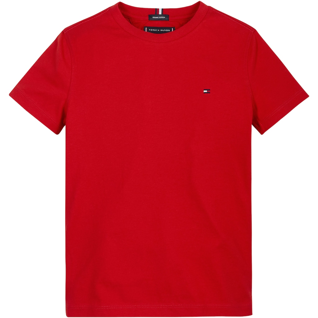Tommy Hilfiger T-Shirt »mit kleiner Stickerei«