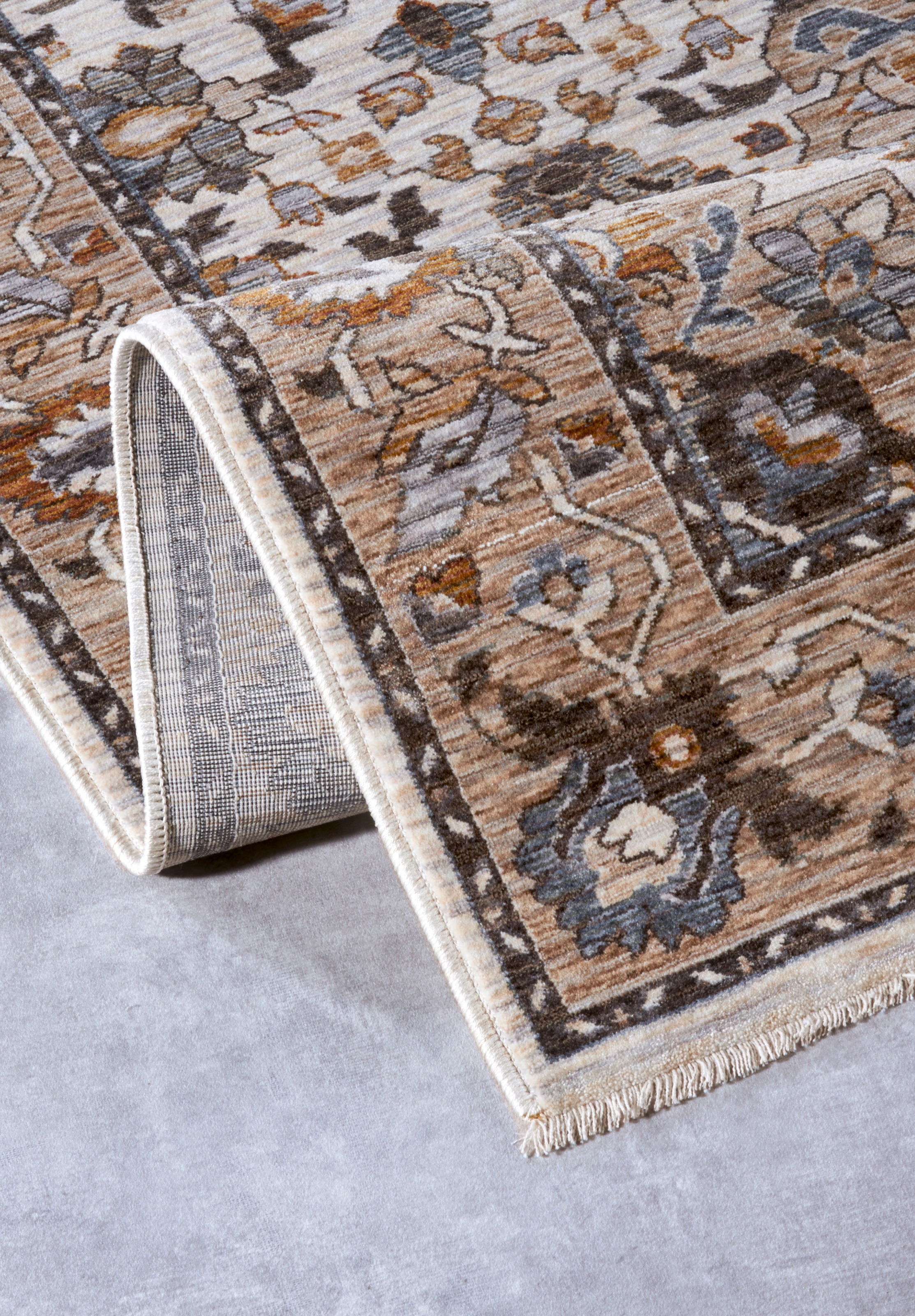 Villeroy & Boch Teppich »Egon«, rechteckig, 7 mm Höhe, Orientalisch, Fransen, Läufer, Wohnzimmer, Schlafzimmer, Klassisch