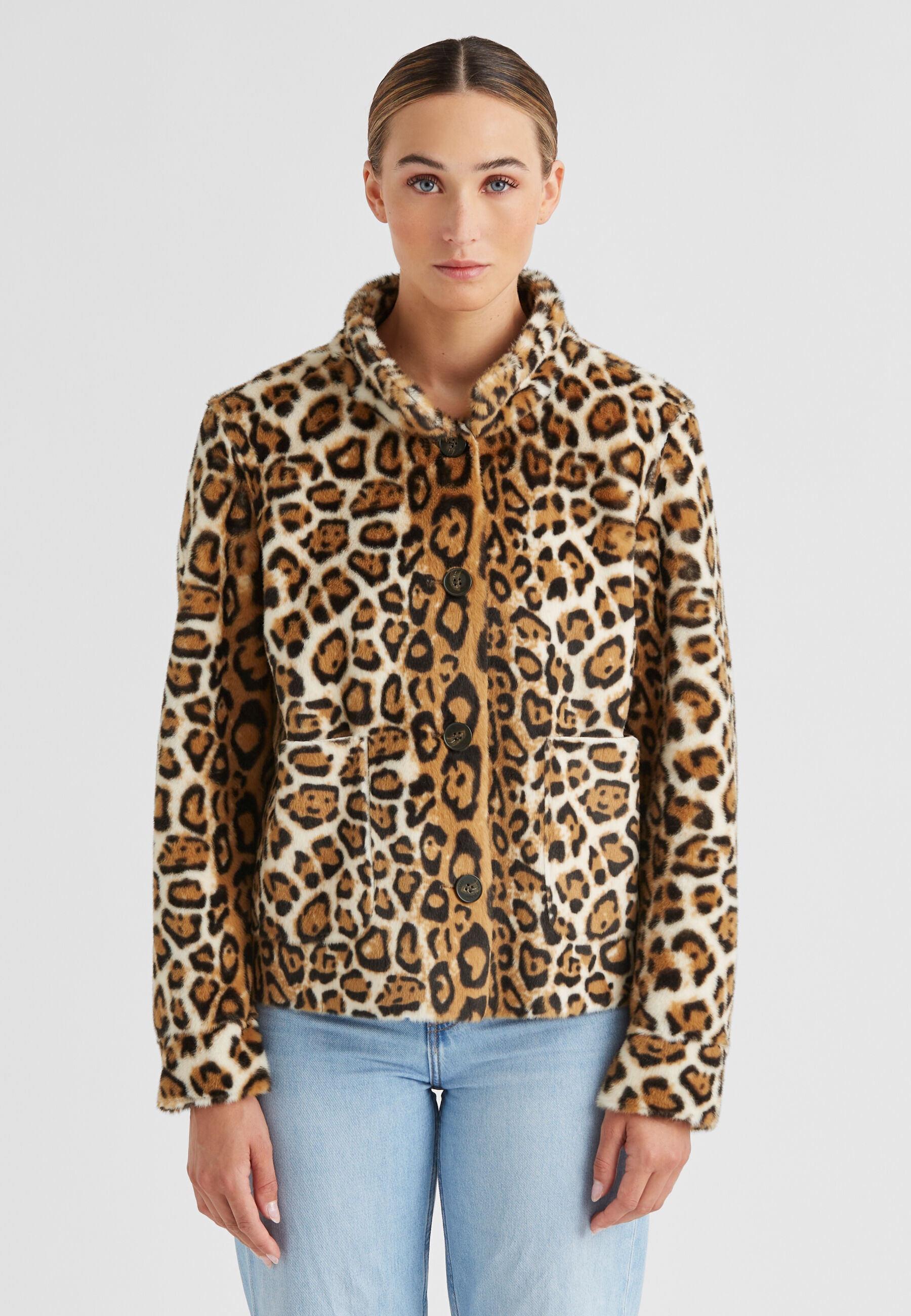 Milestone Winterjacke »Milestone Jacken MSHarmless leo« ohne Kapuze Indoor und Outdoor zu tragen