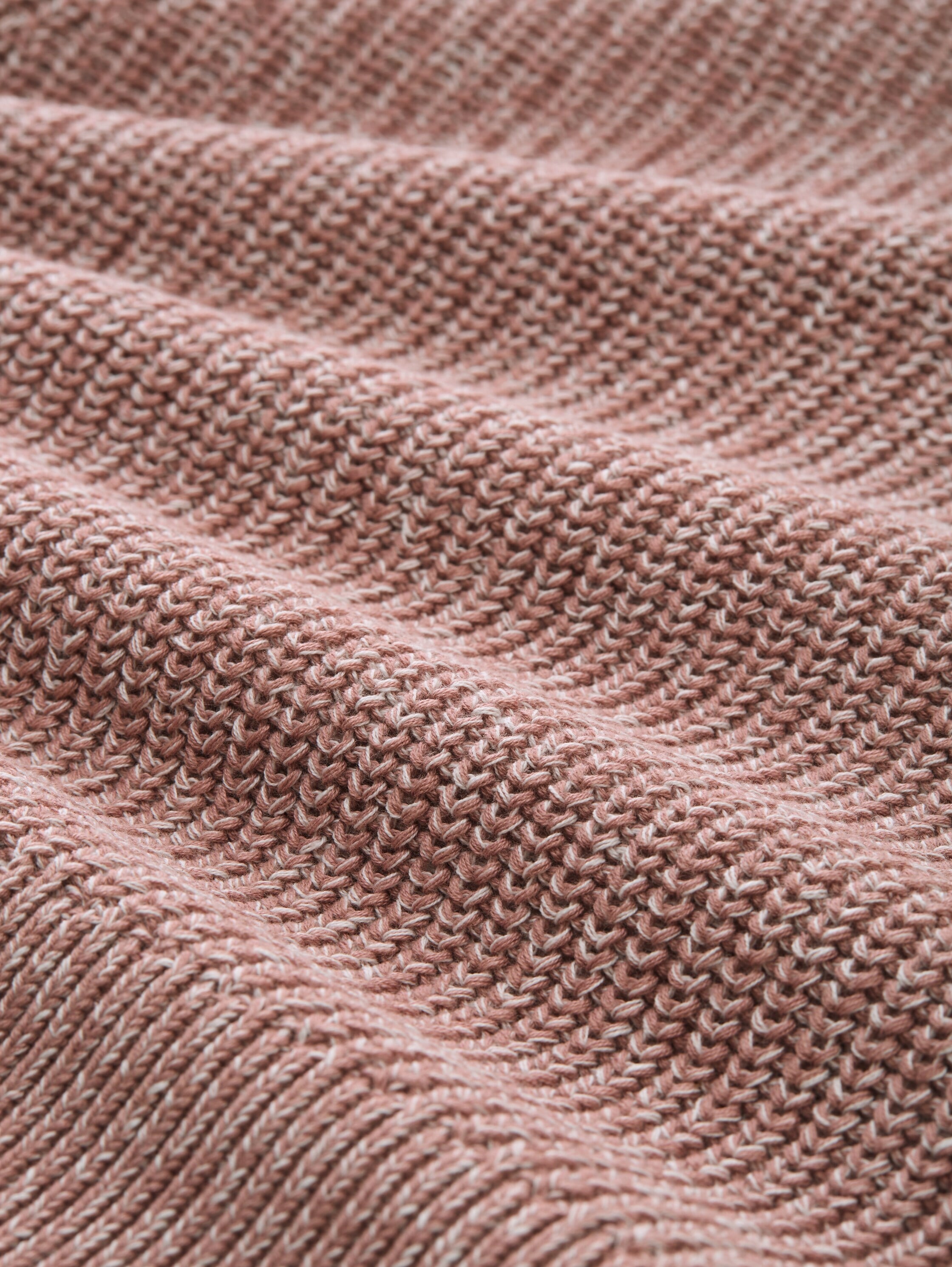 TOM TAILOR Denim Strickpullover mit Strick-Struktur