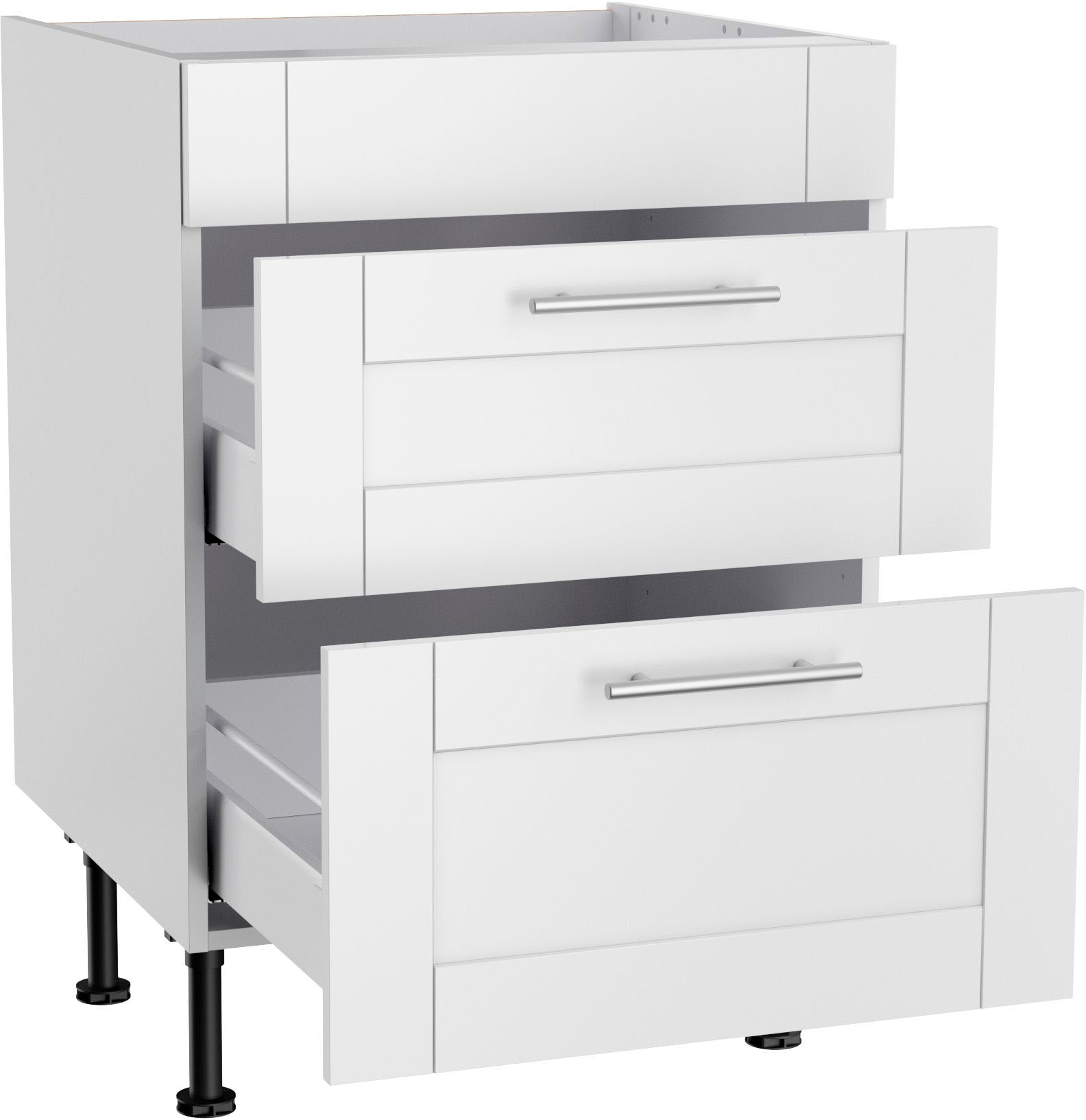 KOCHSTATION Kochfeldumbauschrank »KS-Ahus« Breite 60 cm