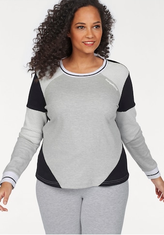 KangaROOS Sweatshirt, im Colorblocking-Design mit Pünktchen kaufen