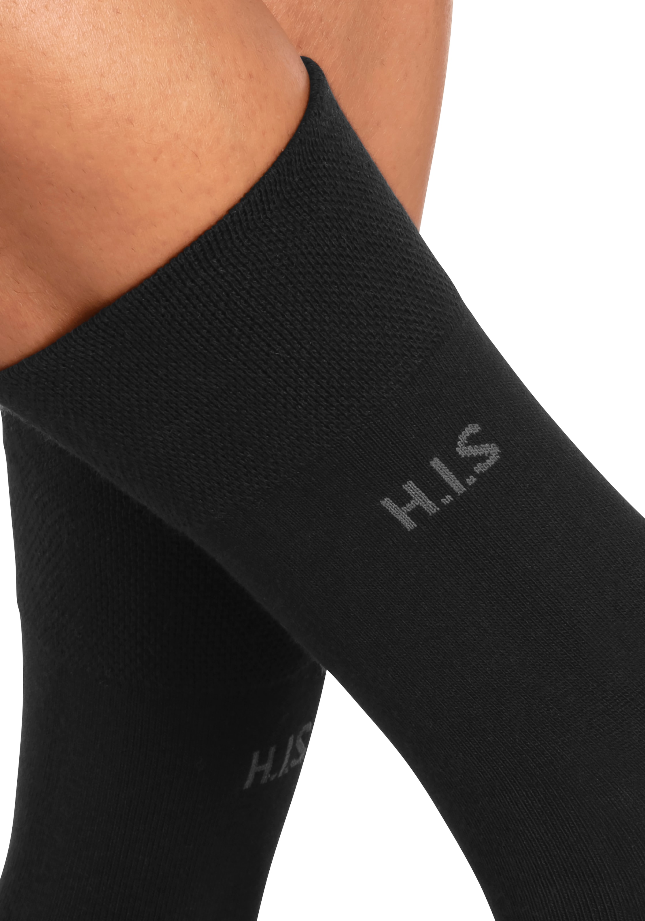 H.I.S Socken, (Packung, 12 Paar), ohne einschneidendes Gummi