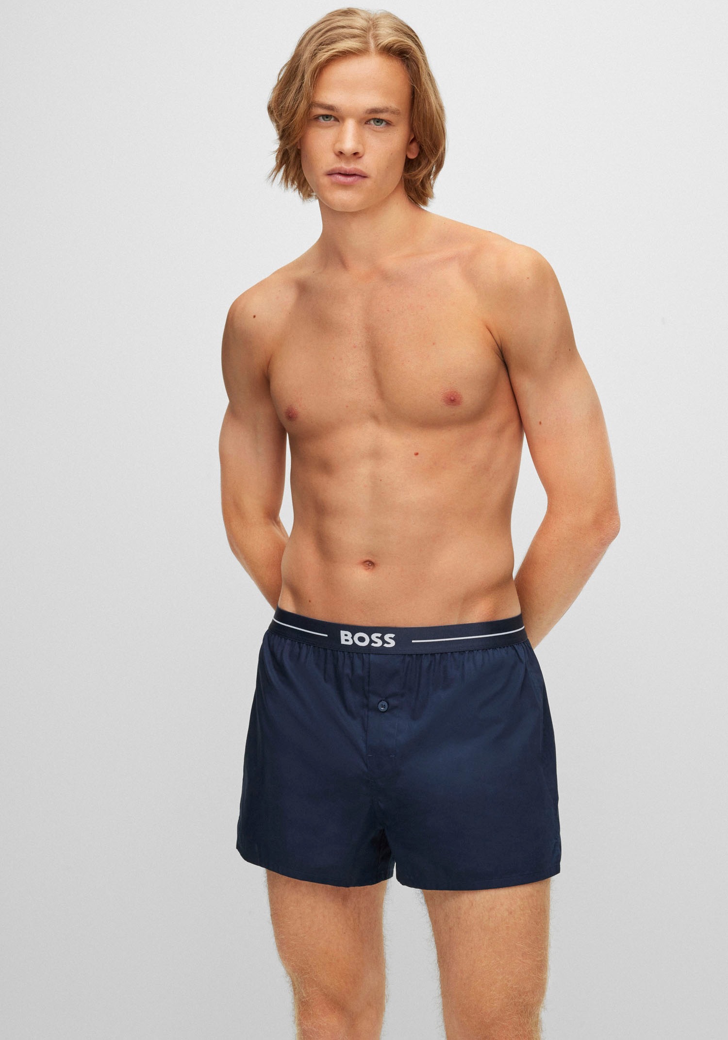 BOSS Webboxer »NOS Boxer EW 2P«, (2er-Pack)