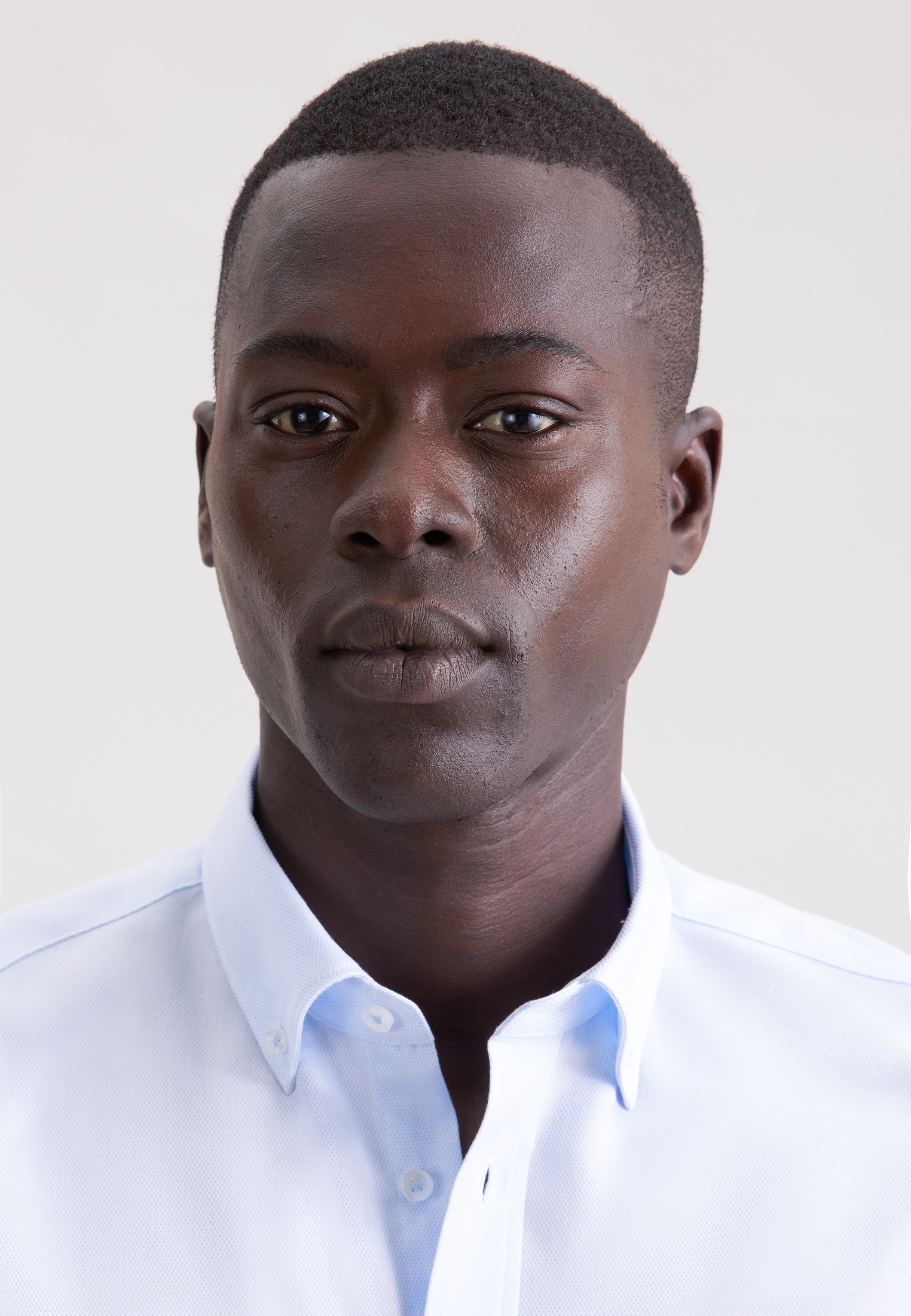 seidensticker Businesshemd »Schwarze Rose« Shaped 1/2 Button-Down-Kragen Struktur