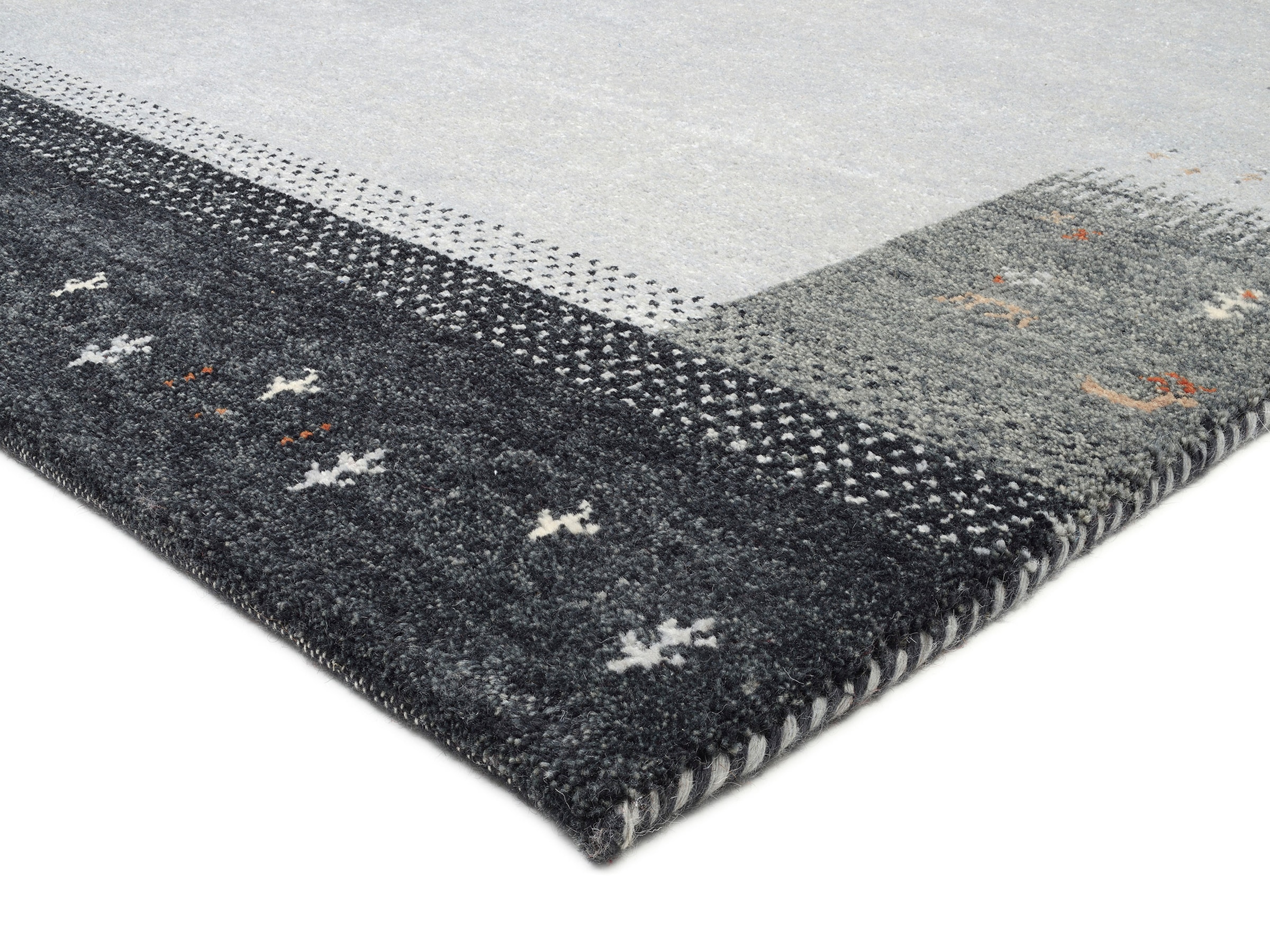 OCI DIE TEPPICHMARKE Wollteppich »INTENSE MALA« rechteckig 12 mm Höhe handgeknüpft, reine Schurwolle, fußwarm, Wohnzimmer