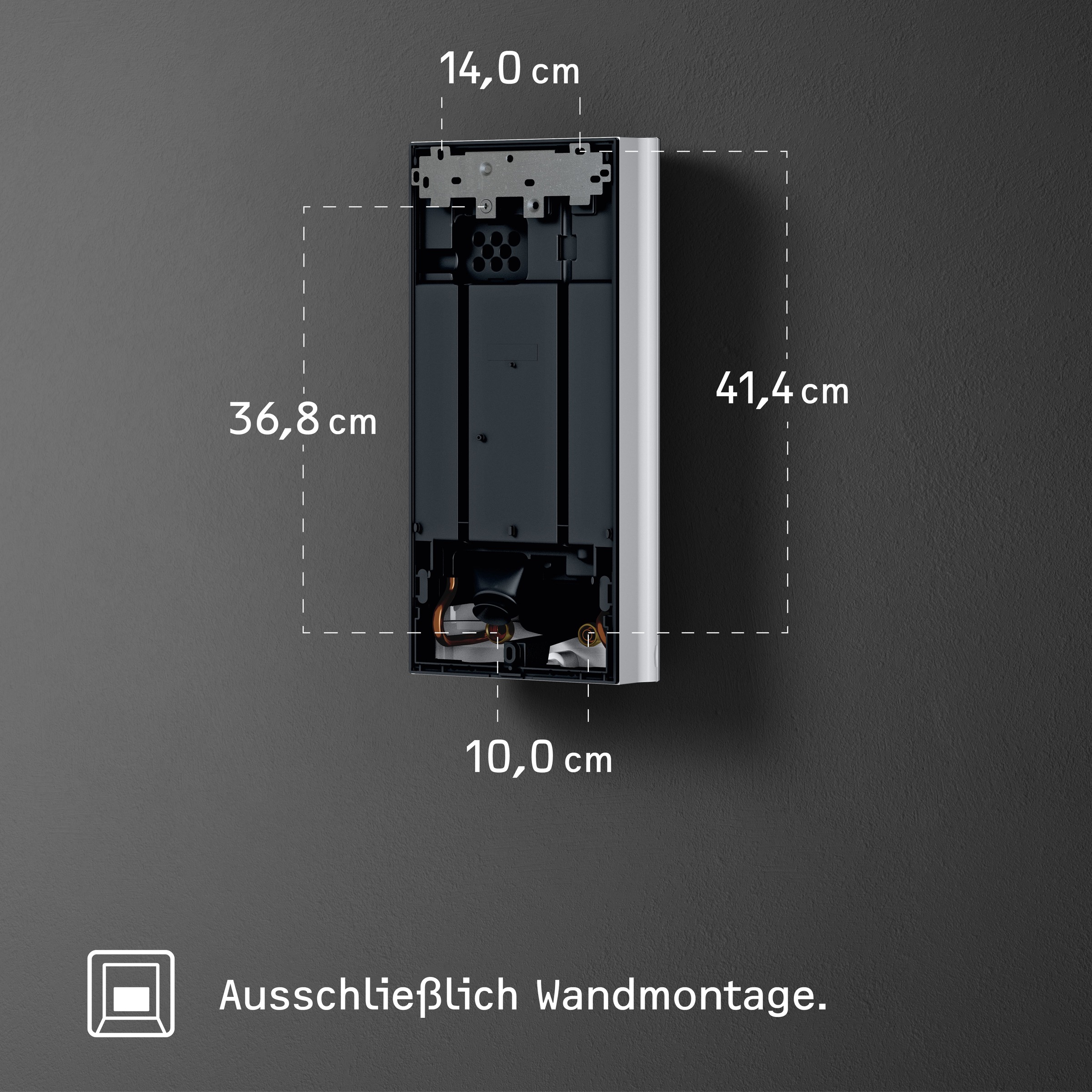 STIEBEL ELTRON Komfort-Durchlauferhitzer »DHB-E 18 kW LCD 25«, 3i Technologie für konstante Warmwassertemperatur,LC-Display