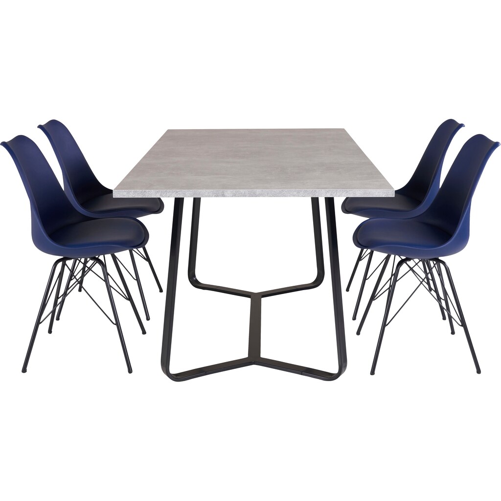 Homexperts Essgruppe »Essgruppe Tilda + Ursel«, (Set, 5 tlg.)