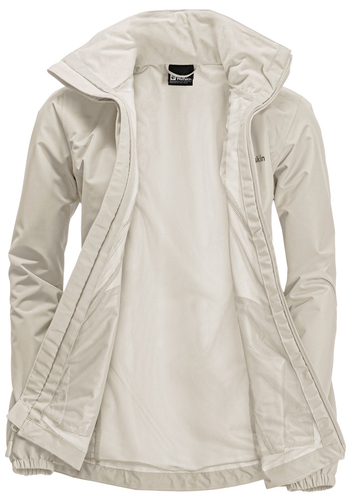 Jack Wolfskin Outdoorjacke »STORMY POINT 2L JKT W«, mit Kapuze