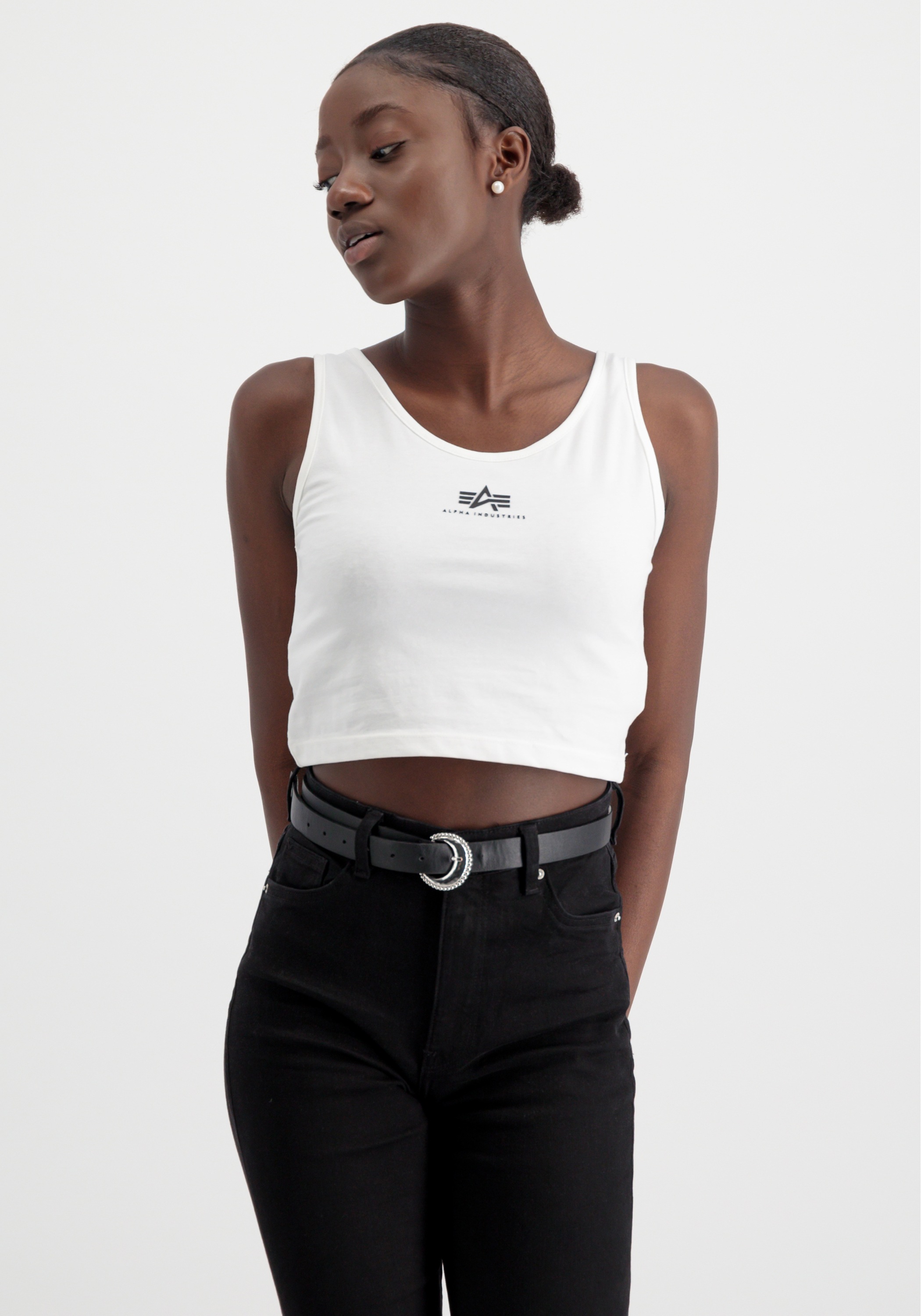 Alpha Industries Muskelshirt »Alpha Industries Women - Tanks Basic Crop-Tank SL Women«