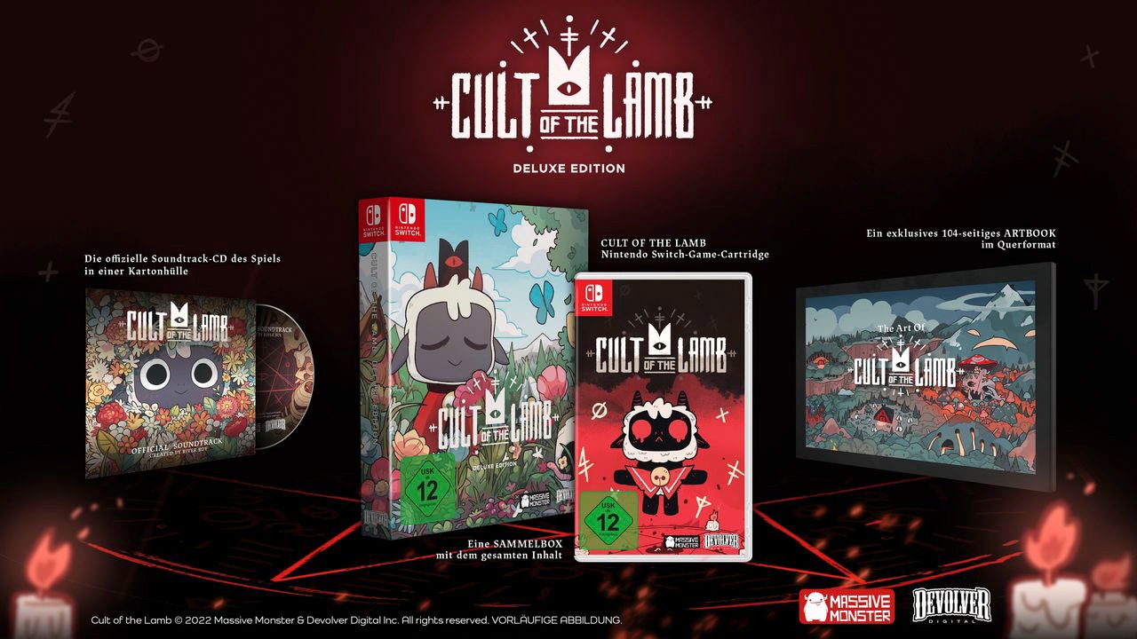 Spielesoftware »Cult of the Lamb: Deluxe Edition«, Nintendo Switch