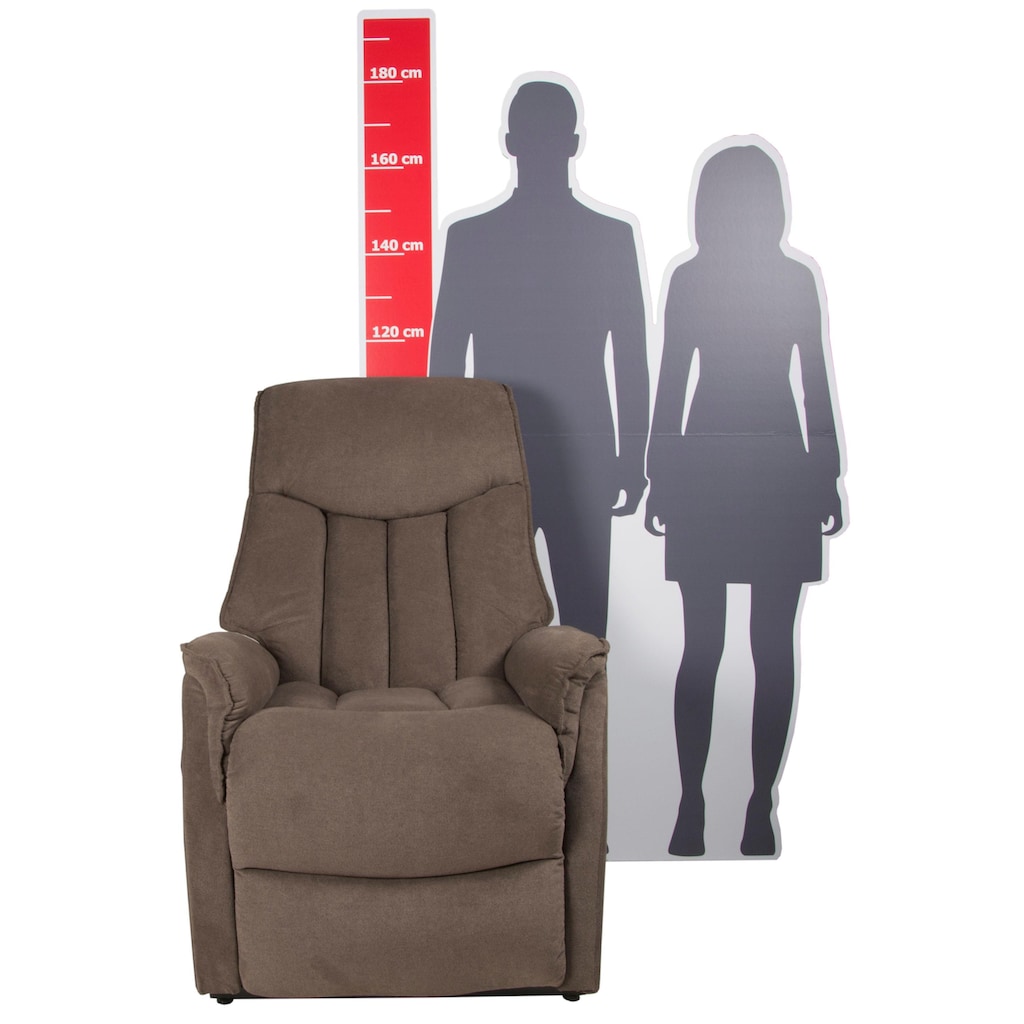 Duo Collection TV-Sessel, mit Aufstehhilfe, bis 150 kg belastbar, XXL