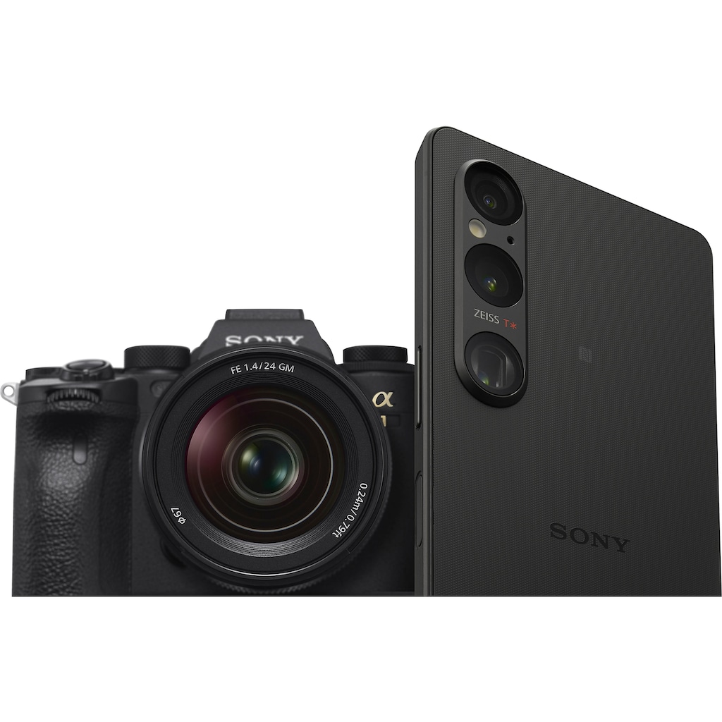 Sony Smartphone »XPERIA 1V«, Khaki-Grün, 16,5 cm/6,5 Zoll, 256 GB Speicherplatz, 52 MP Kamera