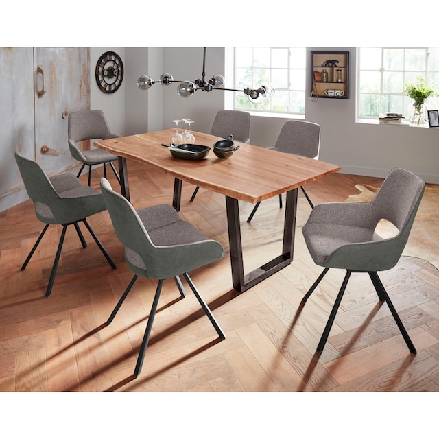 MCA furniture 4-Fußstuhl »Parana«, Set, 2 St., Stuhl belastbar bis 120 Kg  bequem bestellen