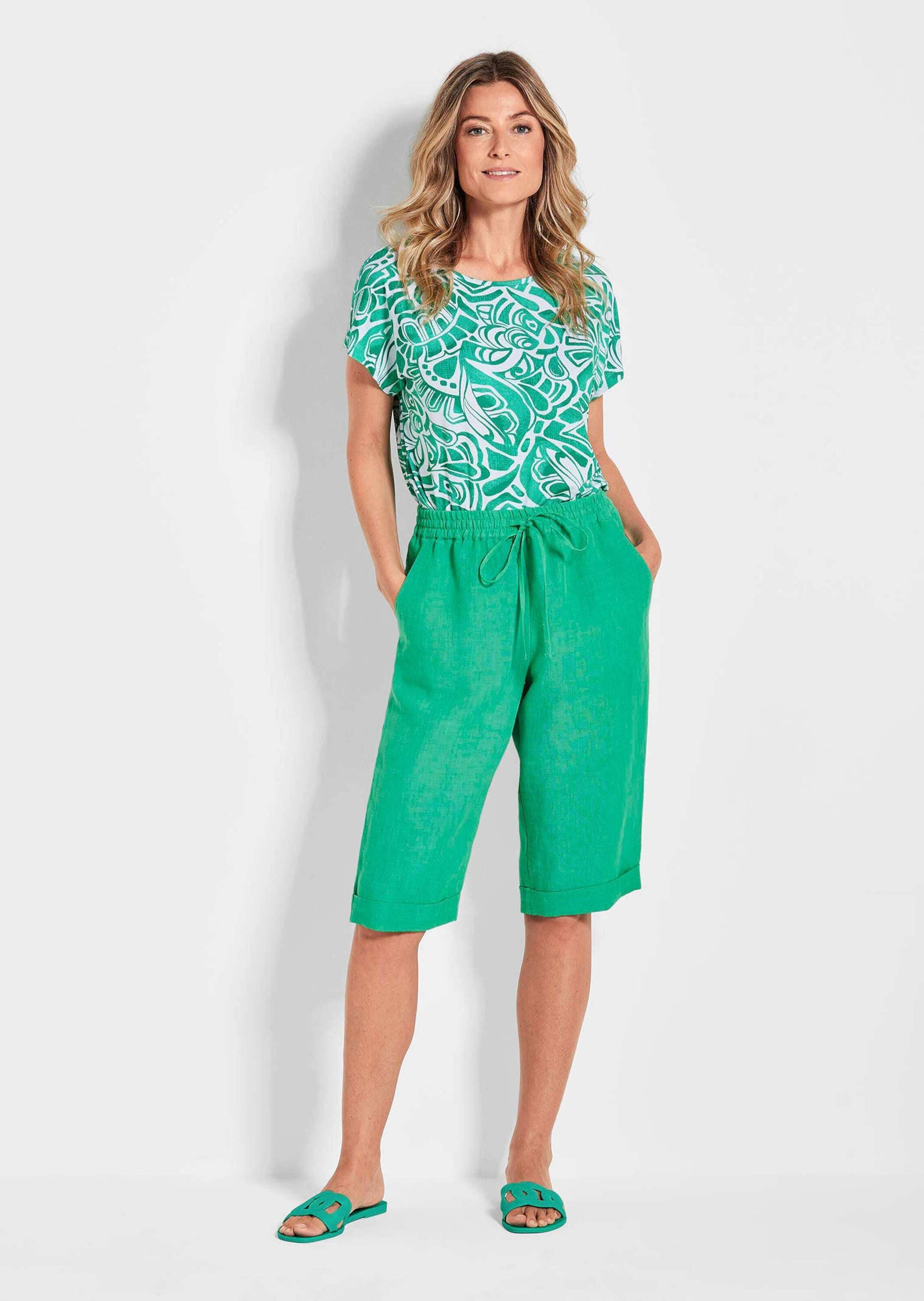 GOLDNER Schlupfhose »Sportliche CARLA Midihose«