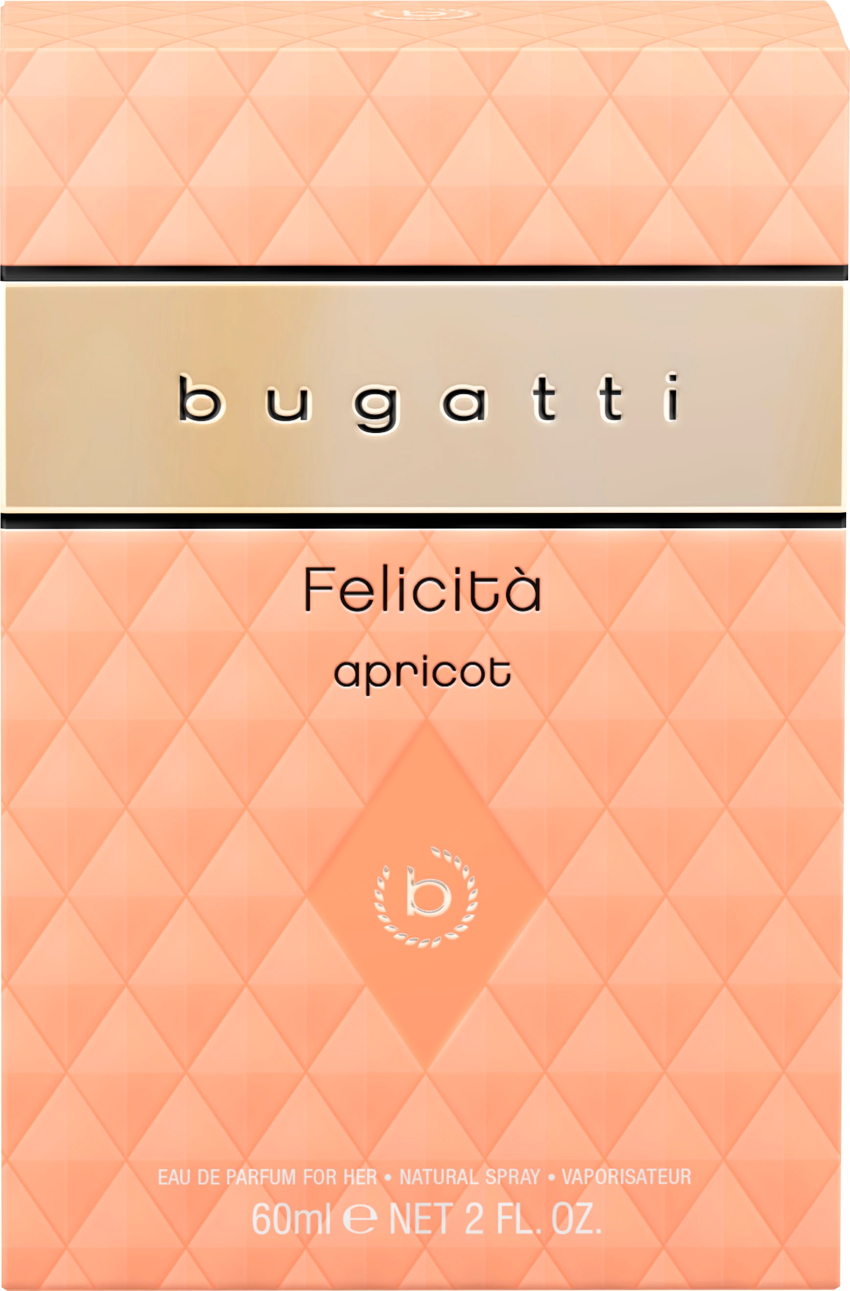 bugatti Eau de Parfum »bugatti Felicità Apricot for her EdP 60ml«