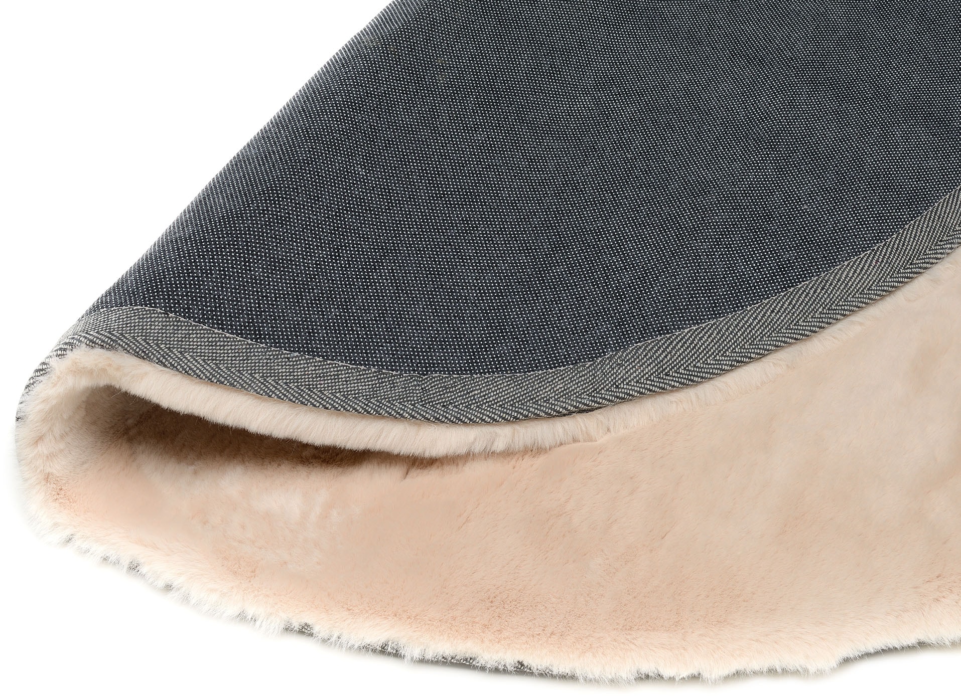 OCI DIE TEPPICHMARKE Teppich »NINI SOFT«, rund, 35 mm Höhe