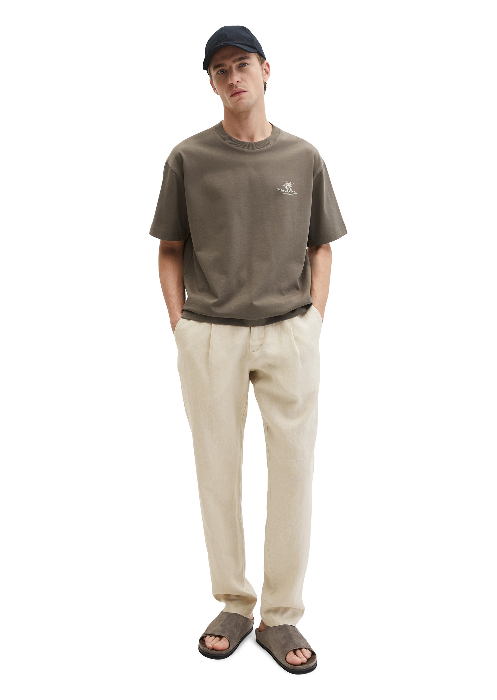 Marc O'Polo T-Shirt loose fit mit Rückenprint