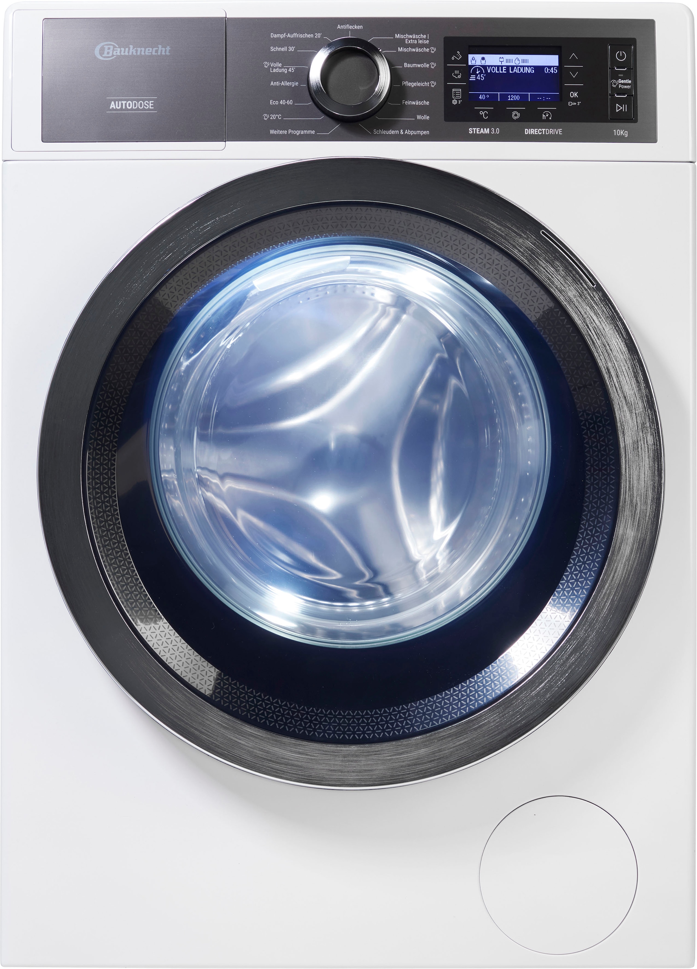 BAUKNECHT Waschmaschine »B8 W046WB DE«, B8 W046WB DE, 10 kg, 1400 U/min,  AutoDose mit 3 Jahren XXL Garantie