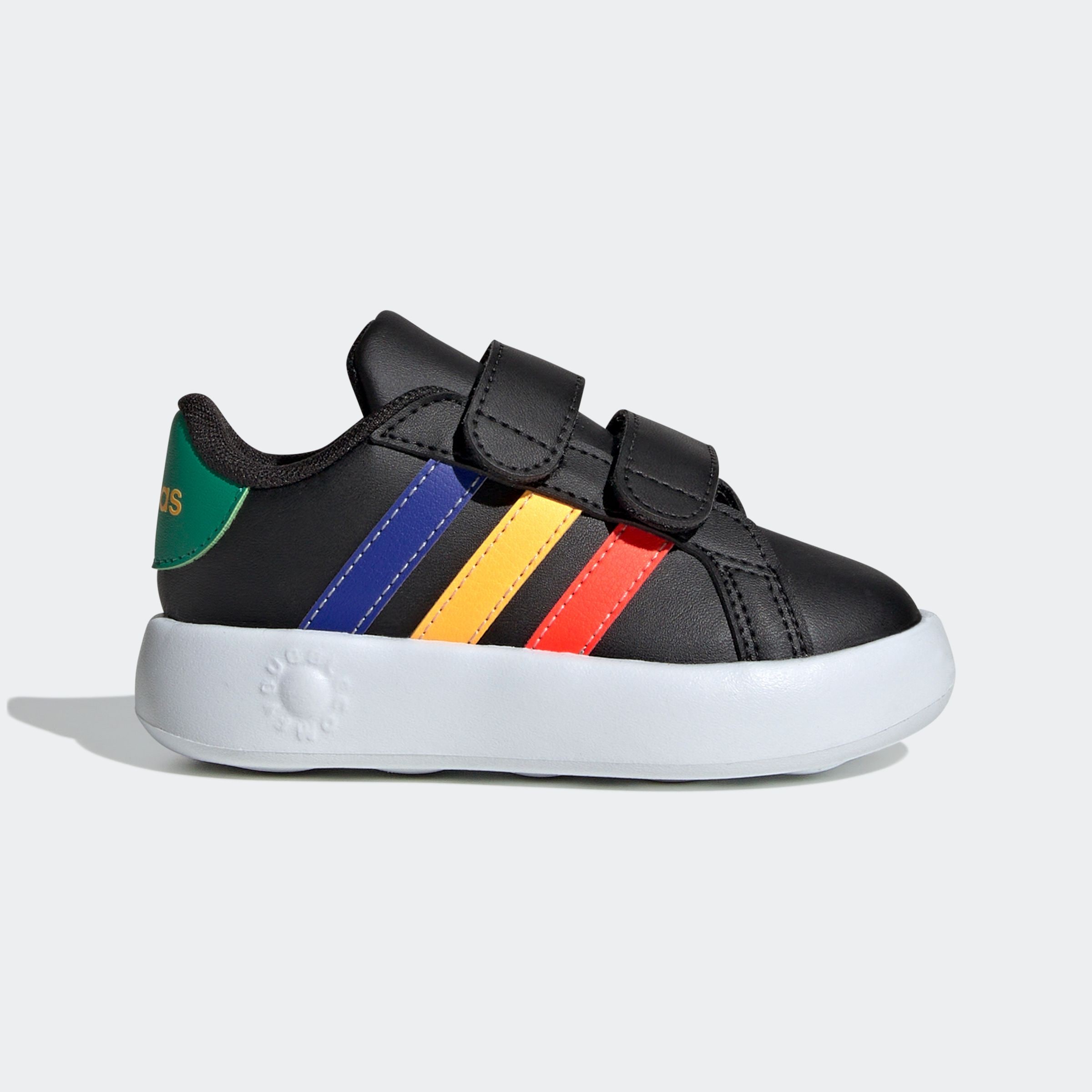 adidas Sportswear Klettschuh »GRAND COURT 2.0 KIDS«, Design auf den Spuren des adidas Superstar, für Kinder