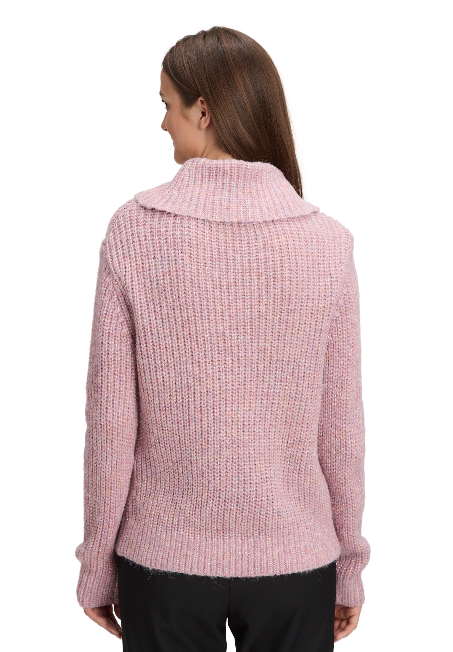Betty&Co Strickpullover »Strickpullover mit Lurexfaden«