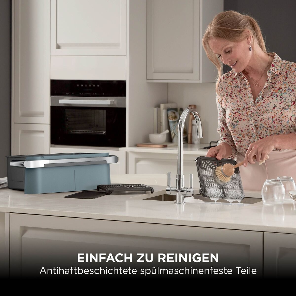 NINJA Heißluftfritteuse »AF600EU Foodi FlexDrawer« 2470 W