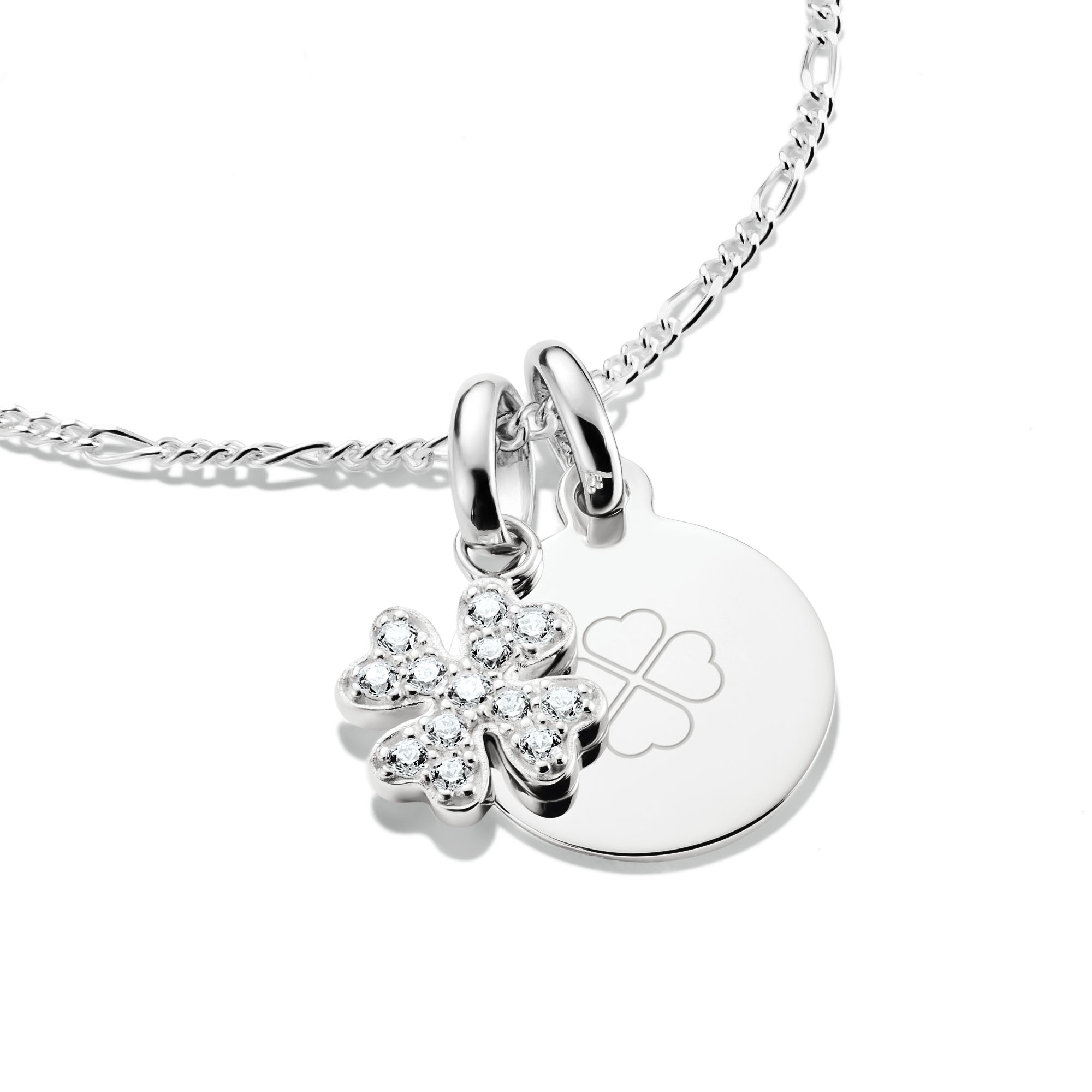 THOMAS SABO Charm-Einhänger »Charm Coin - Connect«