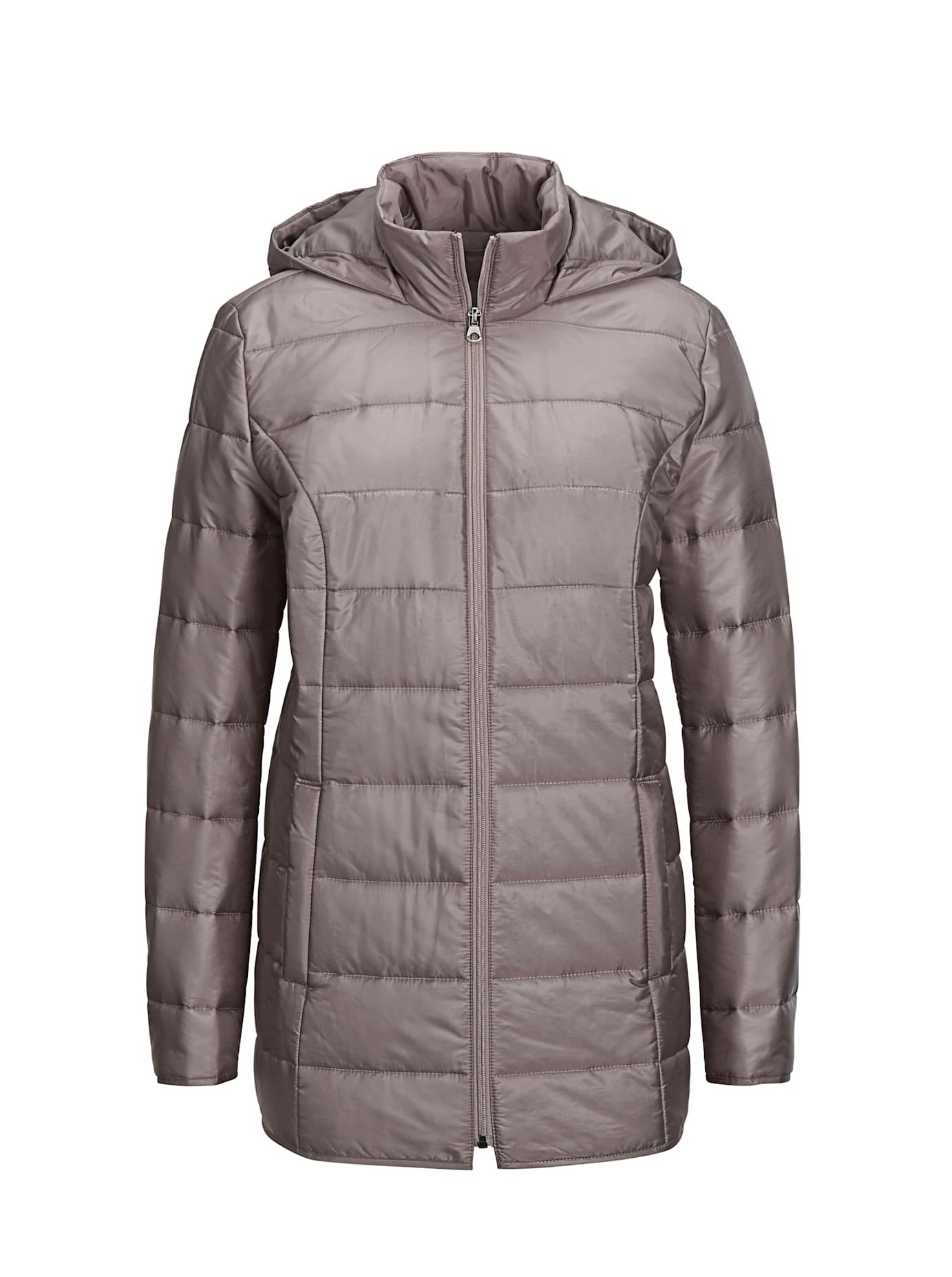 Classic Basics Steppjacke mit Kapuze