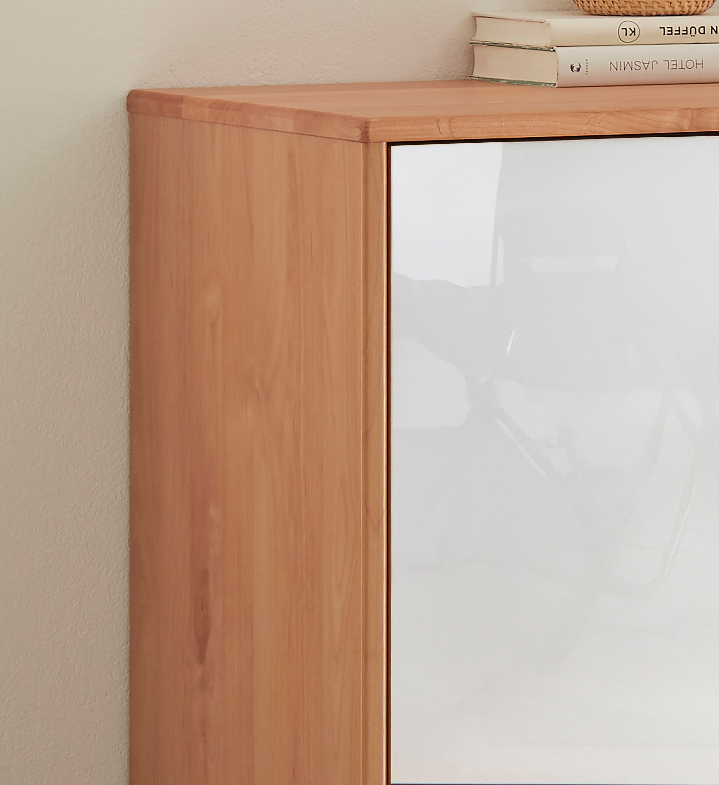 WIEMANN Kommode »Cardiff Sideboard, Wäscheschrank, teilmassiv Erle, 80 cm« Kommode 80x86x43 cm, braun, mit Dämpfung, MADE IN GERMANY,  verschiedenen Ausführungen, inklusive Einlegeboden