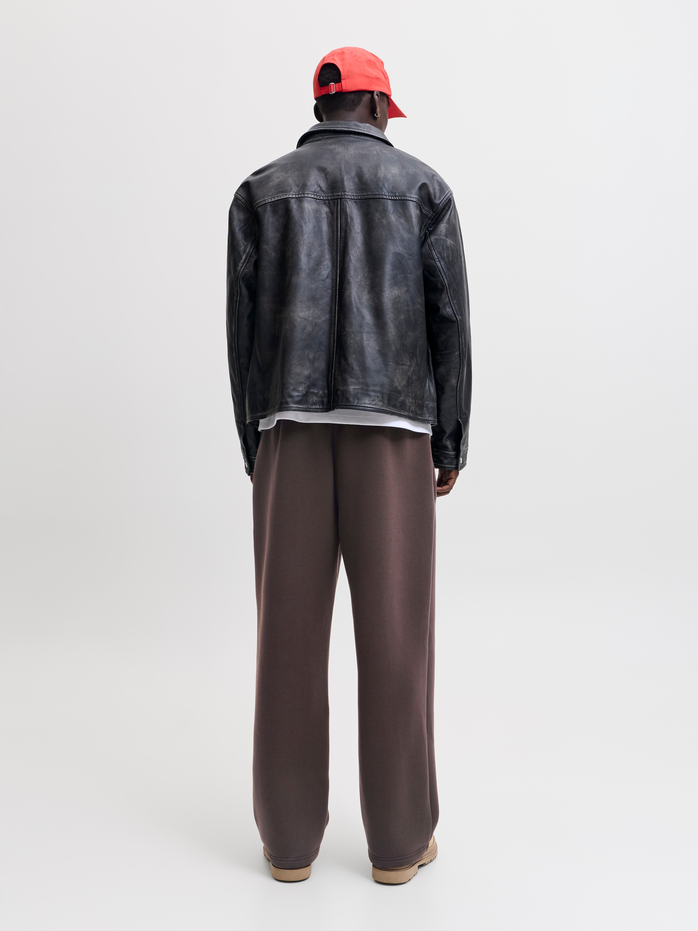 Jack & Jones Sweathose »JPSTBILL LEGACY SCUBA UNC SWT PANTS NOOS«  Materialmix, locker geschnitten