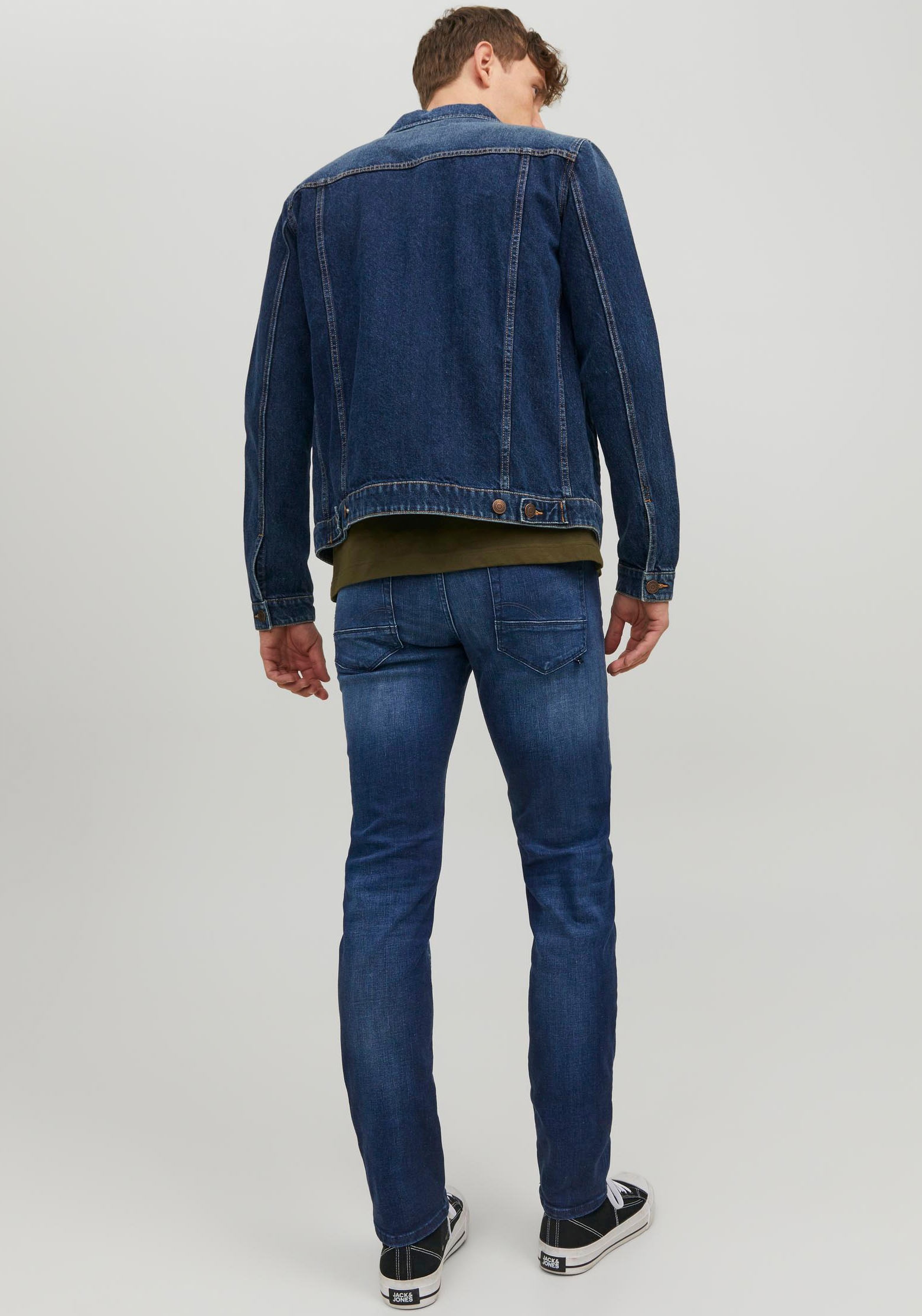 Jack & Jones Slim-fit-Jeans »JJIGLENN JJFOX JOS 047 50SPS«