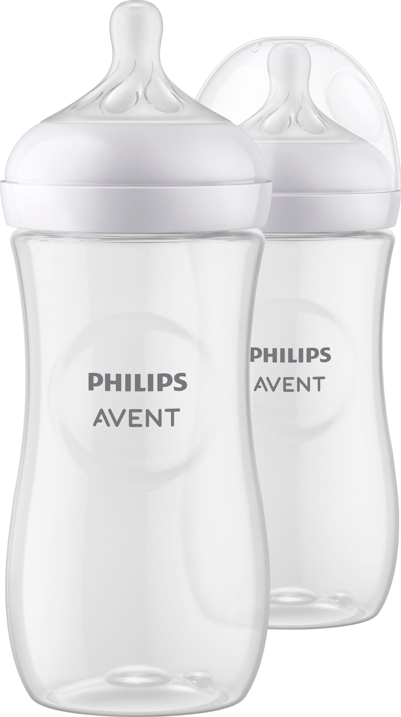 Philips AVENT Babyflasche »Natural Response SCY906/02«, 2 Stück, 330ml, ab dem 3. Monat