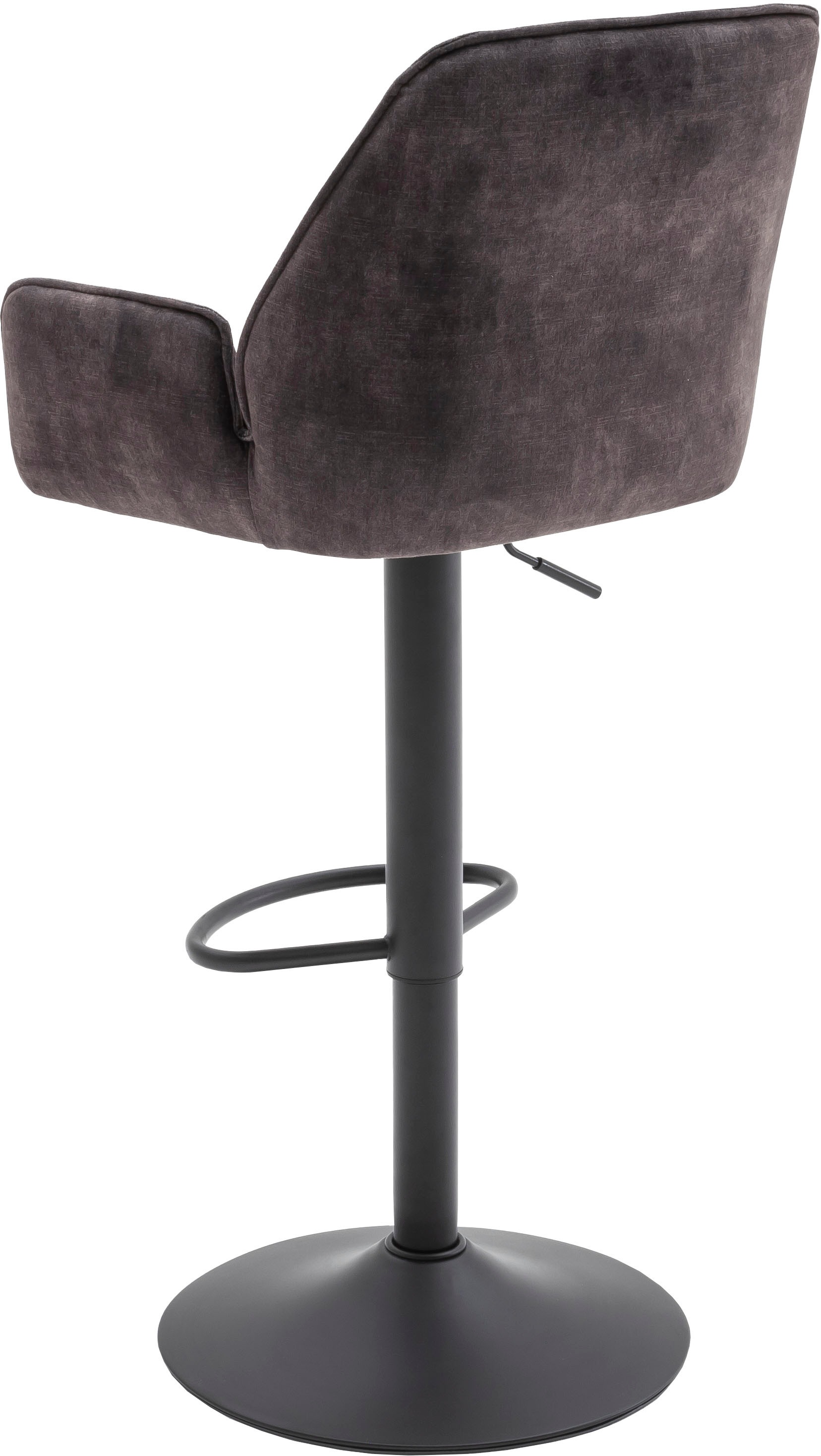 MCA furniture Bistrostuhl »OTTAWA Tresenstuhl Barstuhl Barmöbel Bistro«, Velours, Barhocker,Bistrostuhl,Barstuhl,drehbar,belastbar120kg,Sitzhöhe 63-84cm