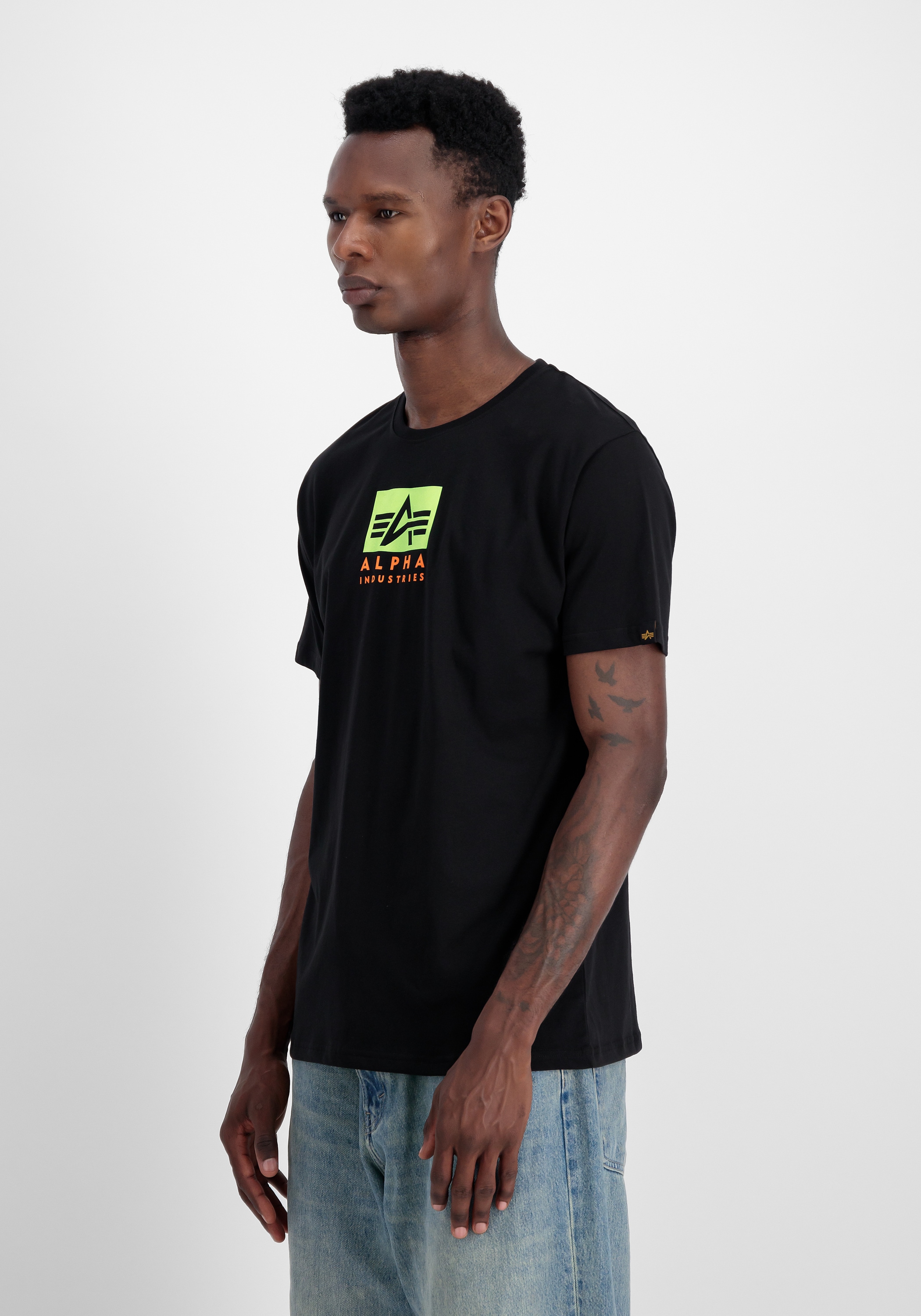 Alpha Industries T-Shirt »Satin Logo T-Shirt«