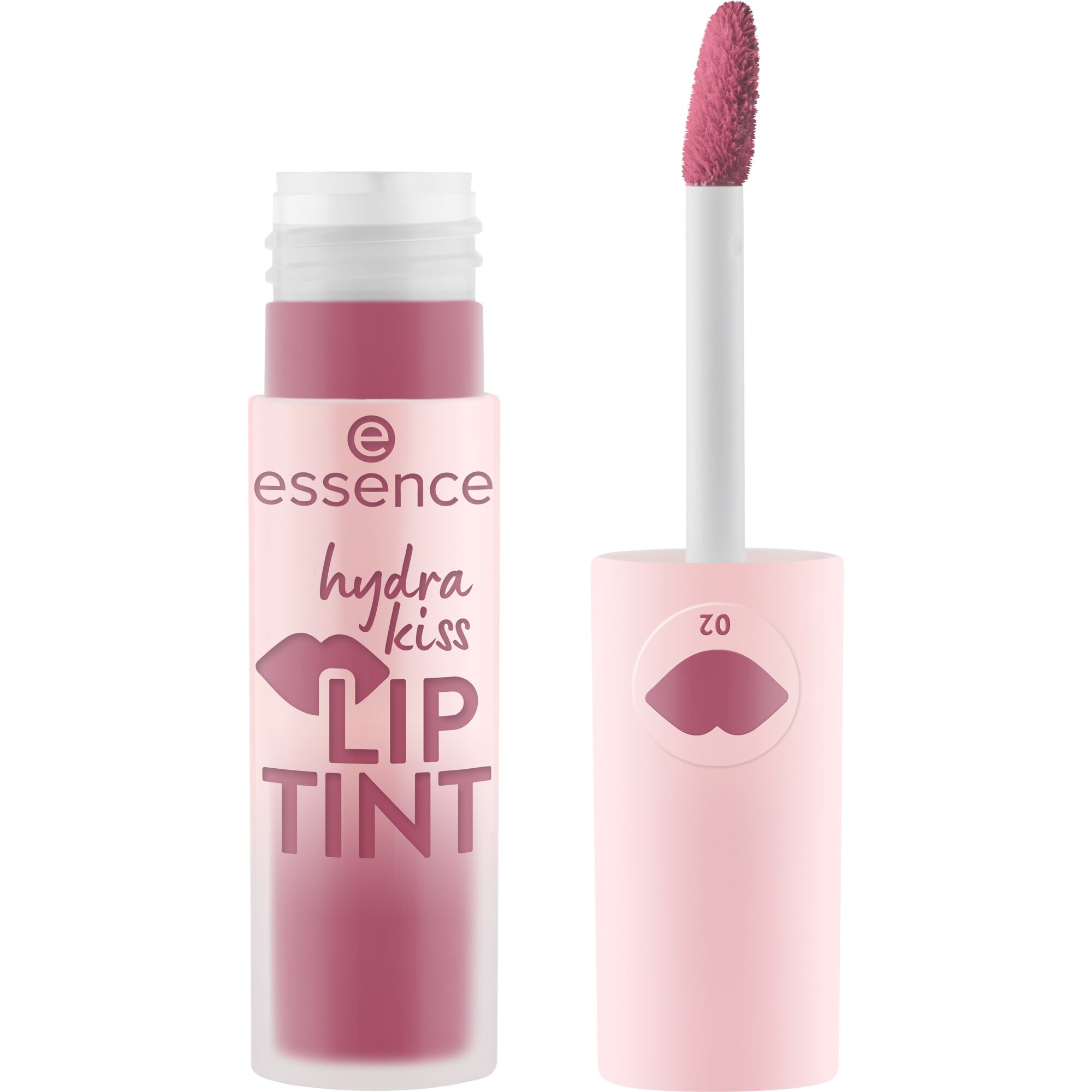 Essence Lippenstift »hydra kiss LIP TINT«, (Set, 3 tlg.), 3-tlg., hohe Deckkraft, glänzend, pflegend