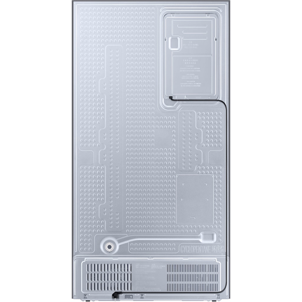 Samsung Side-by-Side, RS6GA854CSL, 178 cm hoch, 91,2 cm breit, interner Wassertank-kein Festwasseranschluss nötig